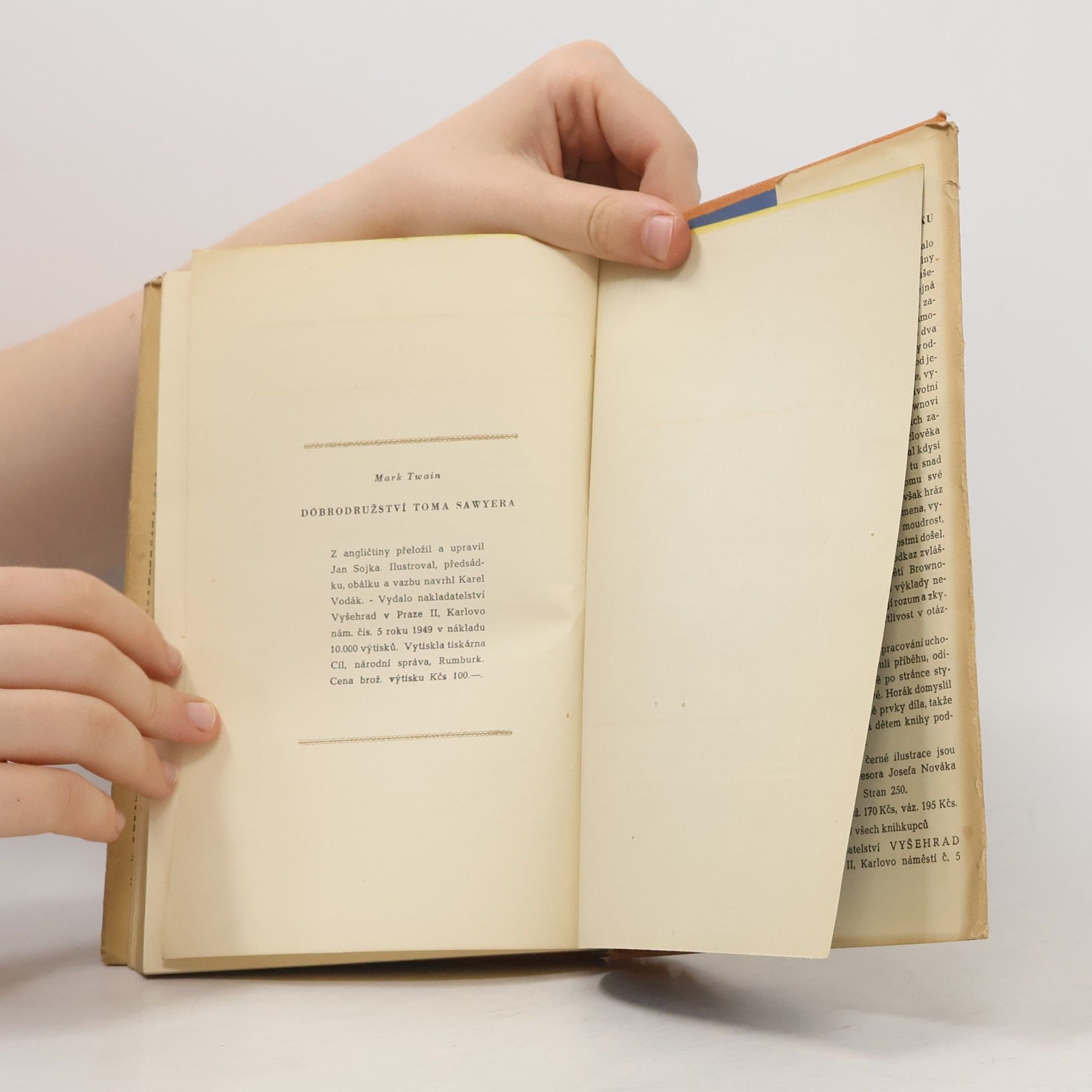 Mark Twain Dobrodružství Toma Sawyera
