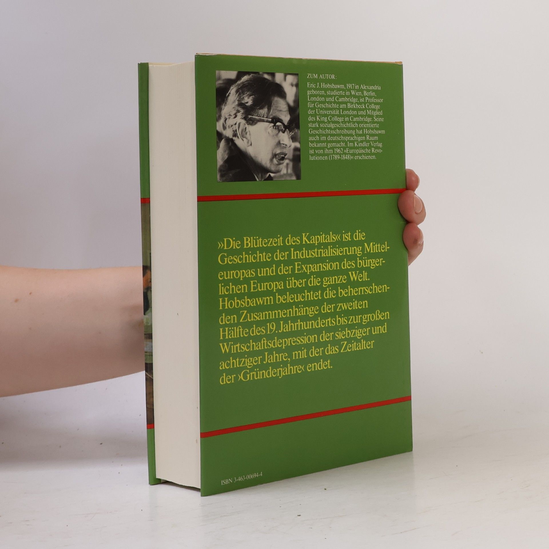 Eric Hobsbawm Die Blütezeit des Kapitals