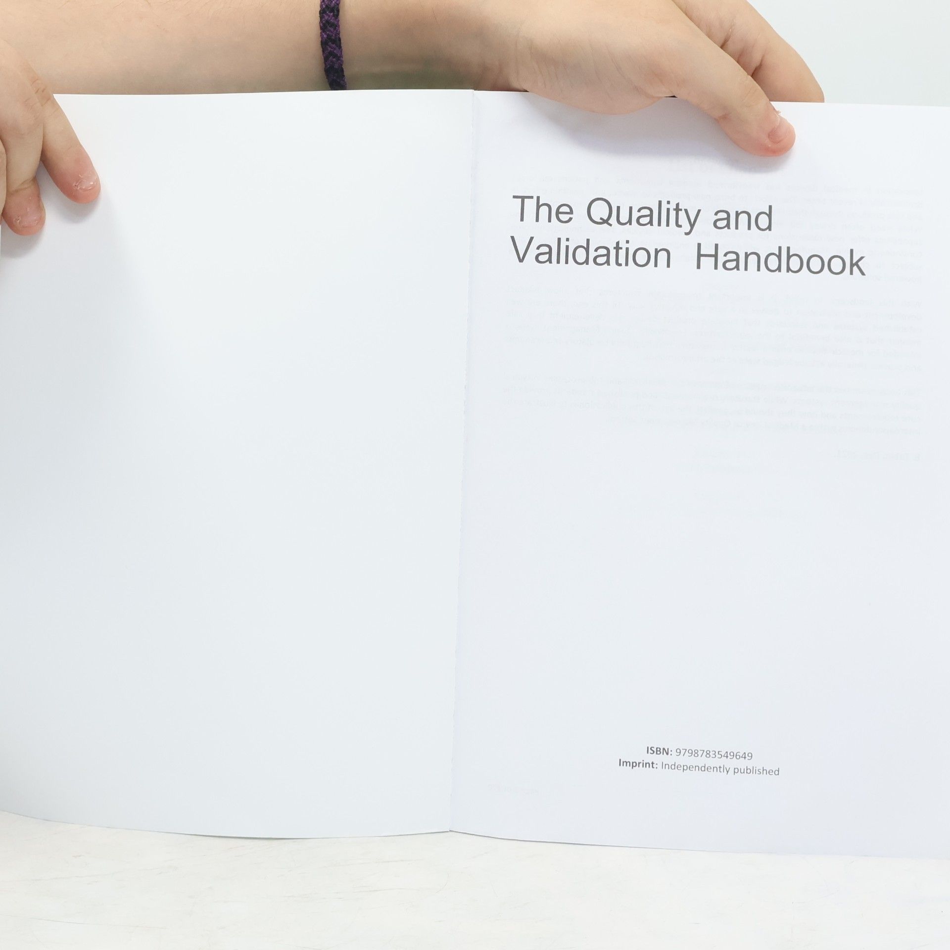 Emmet Tobin Quality And Validation Handbook: For Medical Devices