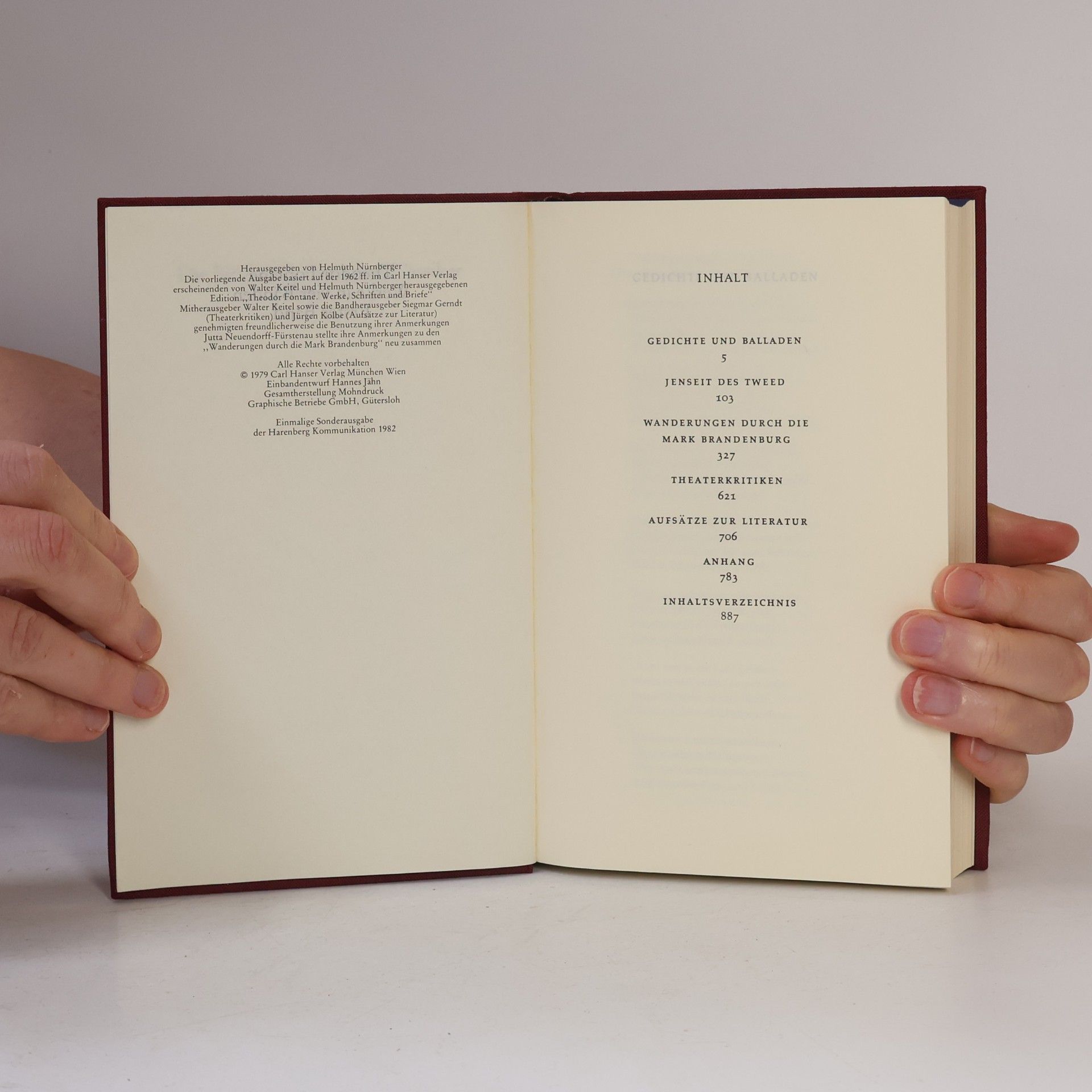 Theodor Fontane Die Bibliothek deutscher Klassiker. Band 50