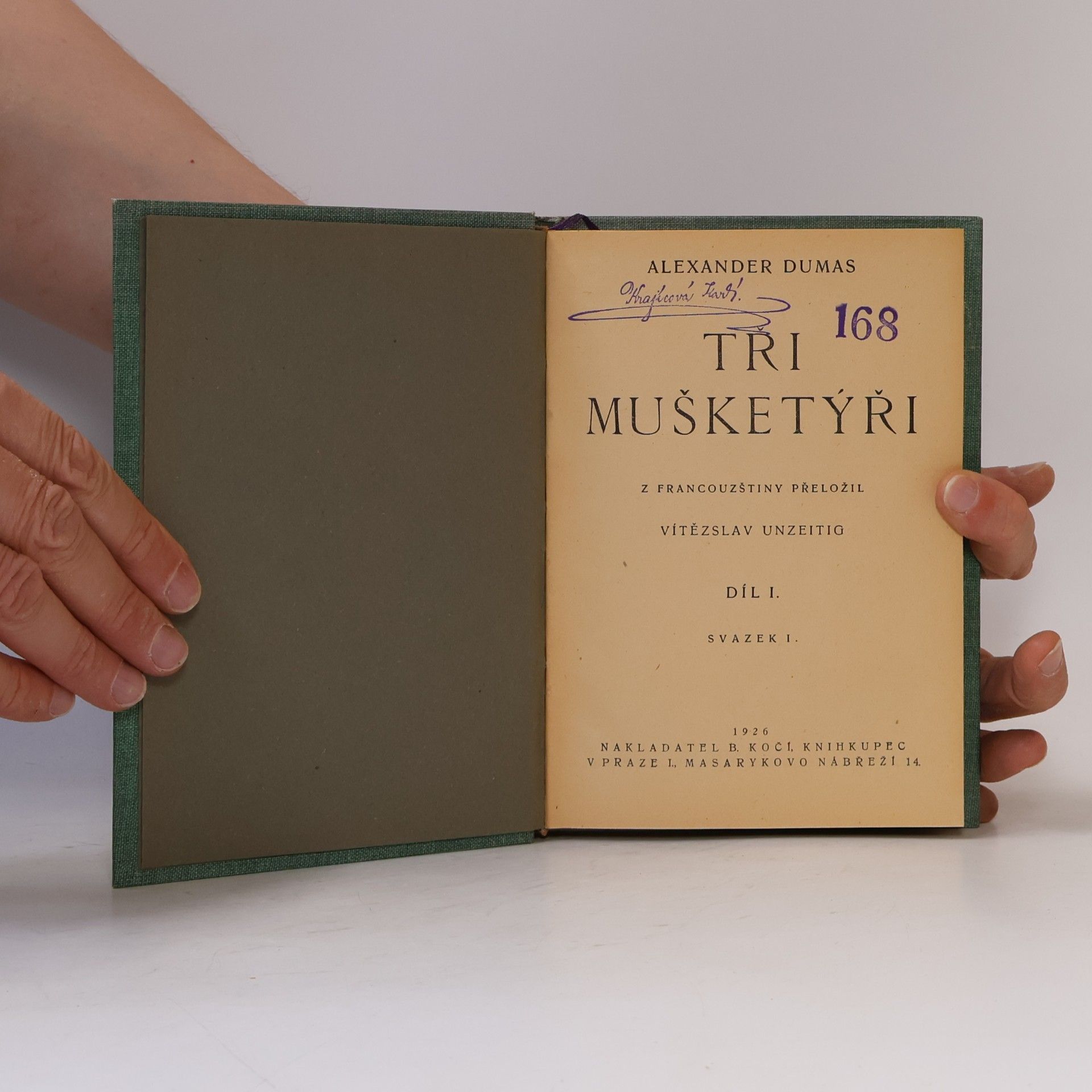 Alexandre Dumas der Ältere Tři mušketýři I.