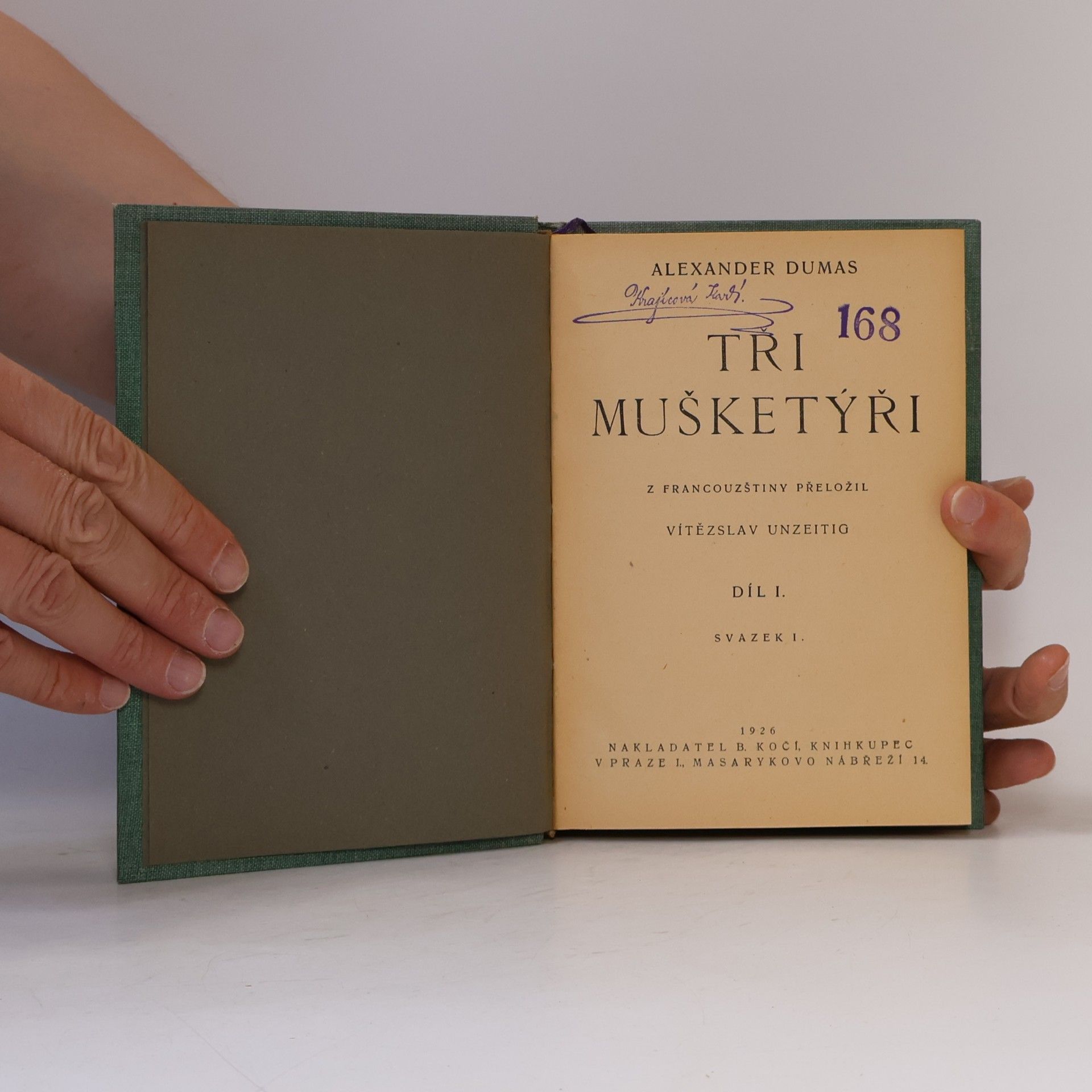 Alexandre Dumas der Ältere Tři mušketýři I.