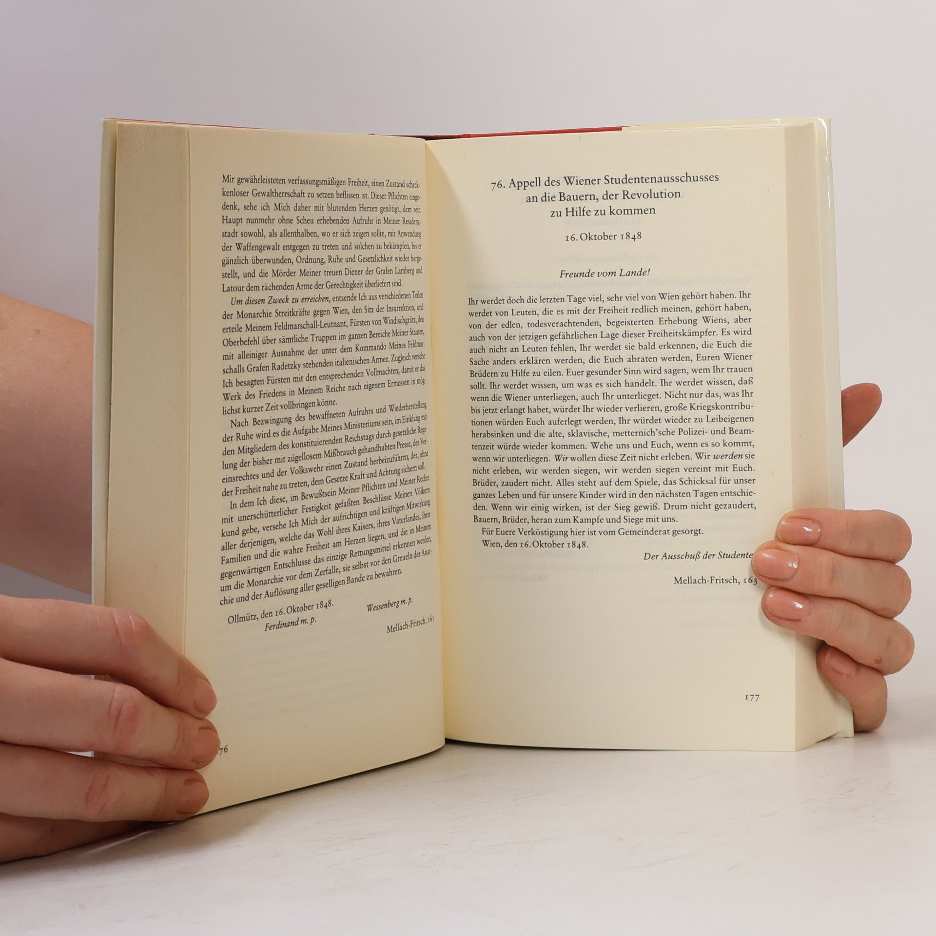 Walter Grab Die Revolution von 1848/49