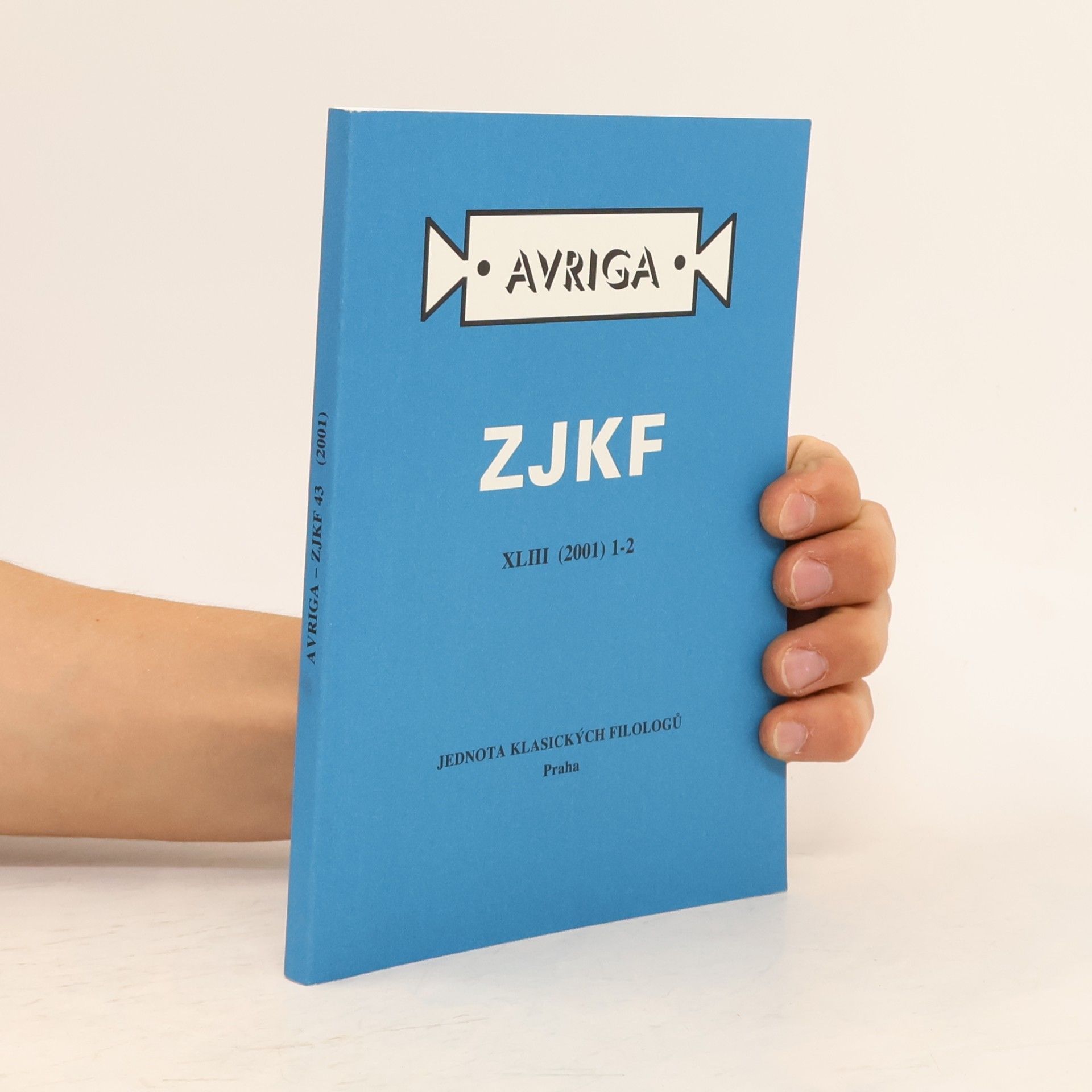 Zprávy Jednoty klasických filologů XLIII (2001) 1-2