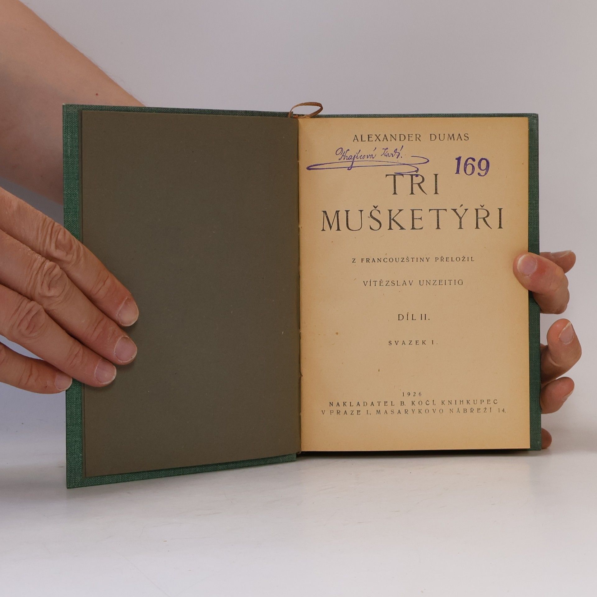 Alexandre Dumas starší Tři mušketýři II.