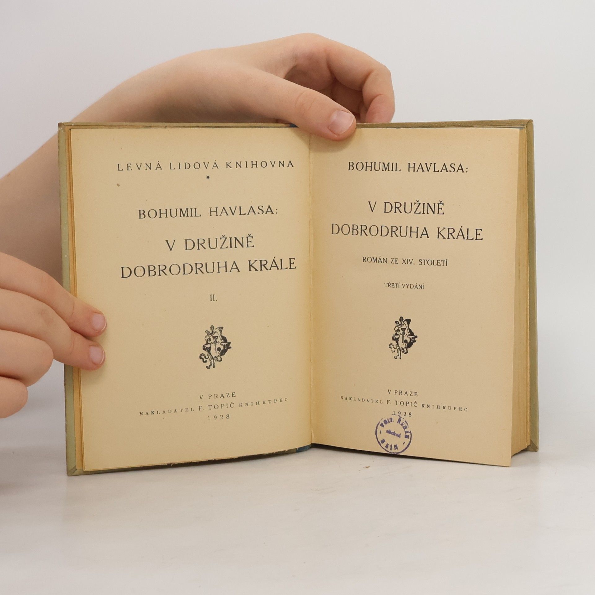 Bohumil Havlasa V družině dobrodruha krále