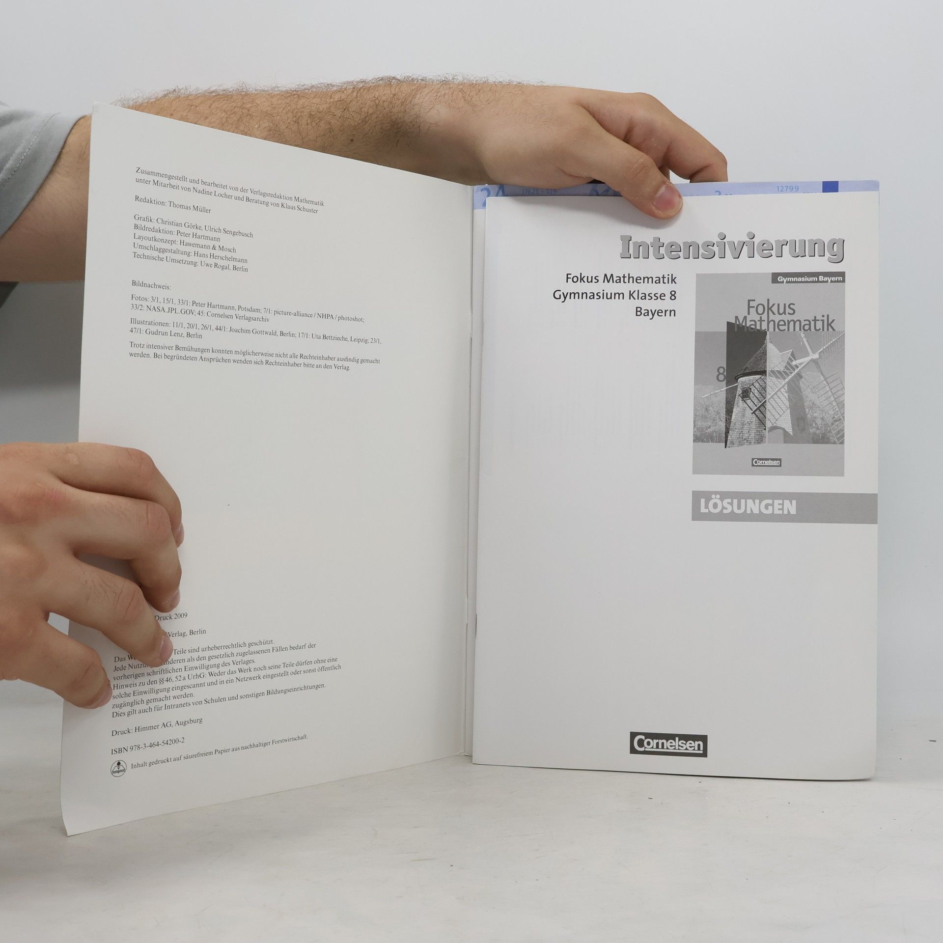 Cornelsen Jahrgangsstufe 8, Intensivierung Mathematik m. CD-ROM