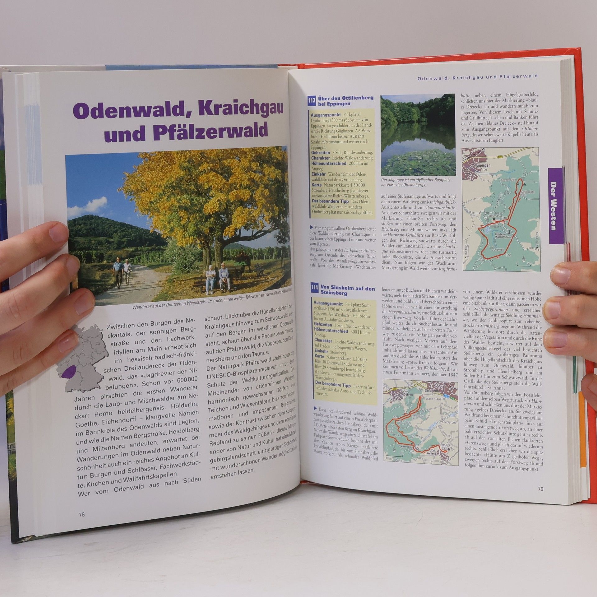 Heinrich Bauregger Wanderatlas Deutschland