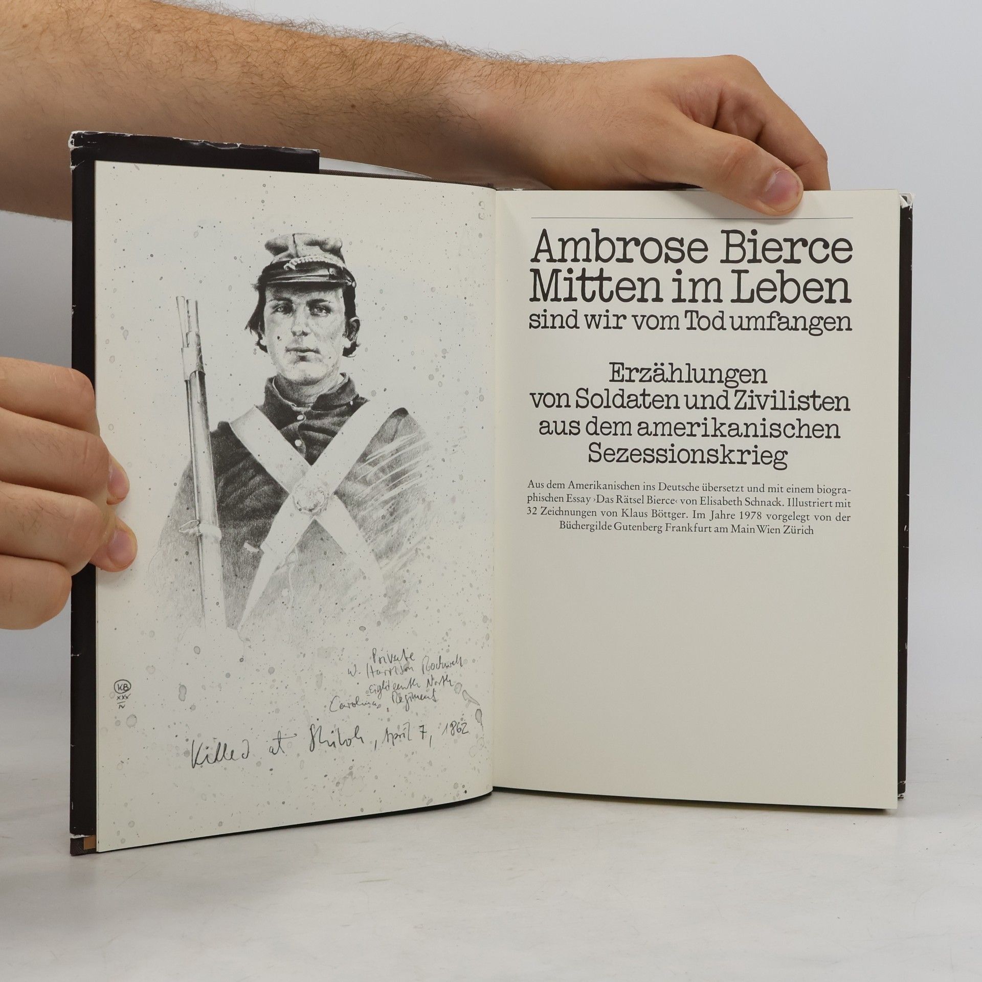 Ambrose Bierce Mitten im Leben sind wir vom Tod umfangen
