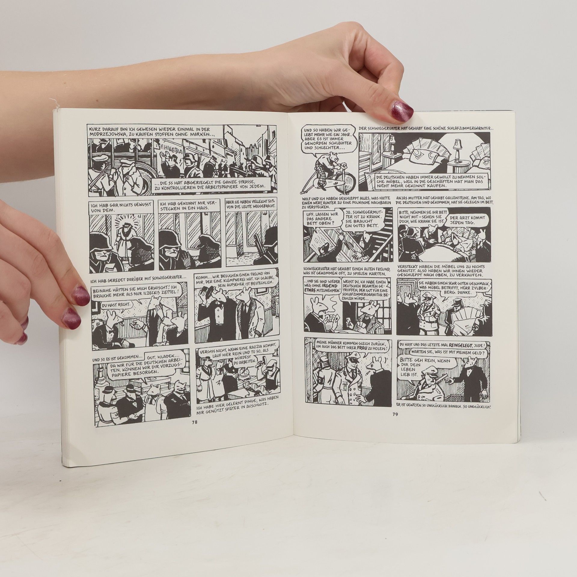 Art Spiegelman Maus - Die Geschichte eines Überlebenden 1. Mein Vater kotzt Geschichte aus