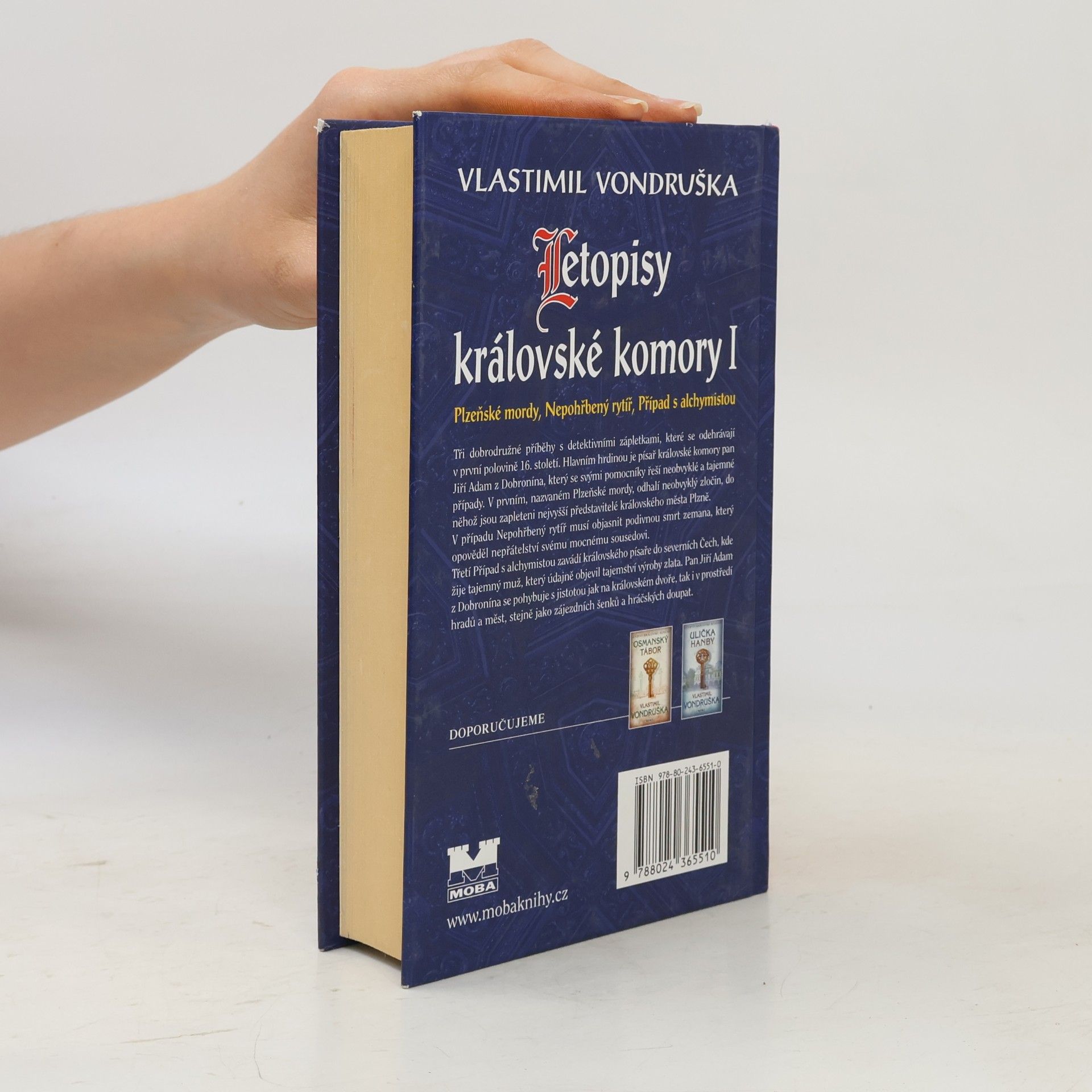 Vlastimil Vondruška Letopisy královské komory 1 (Plzeňské mordy, Nepohřbený rytíř, Případ s alchymistou)