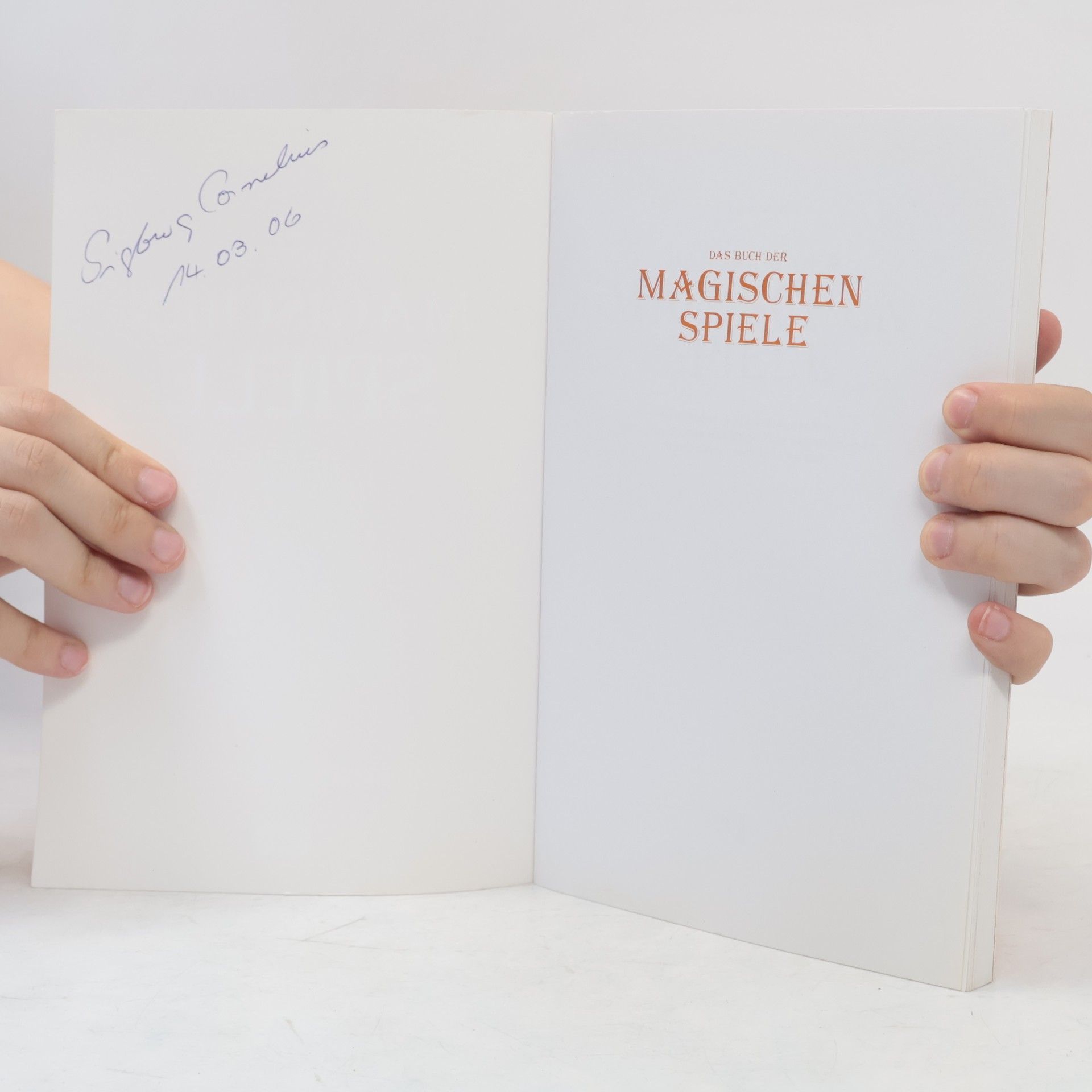 Yan d. Albert Das Buch der magischen Spiele