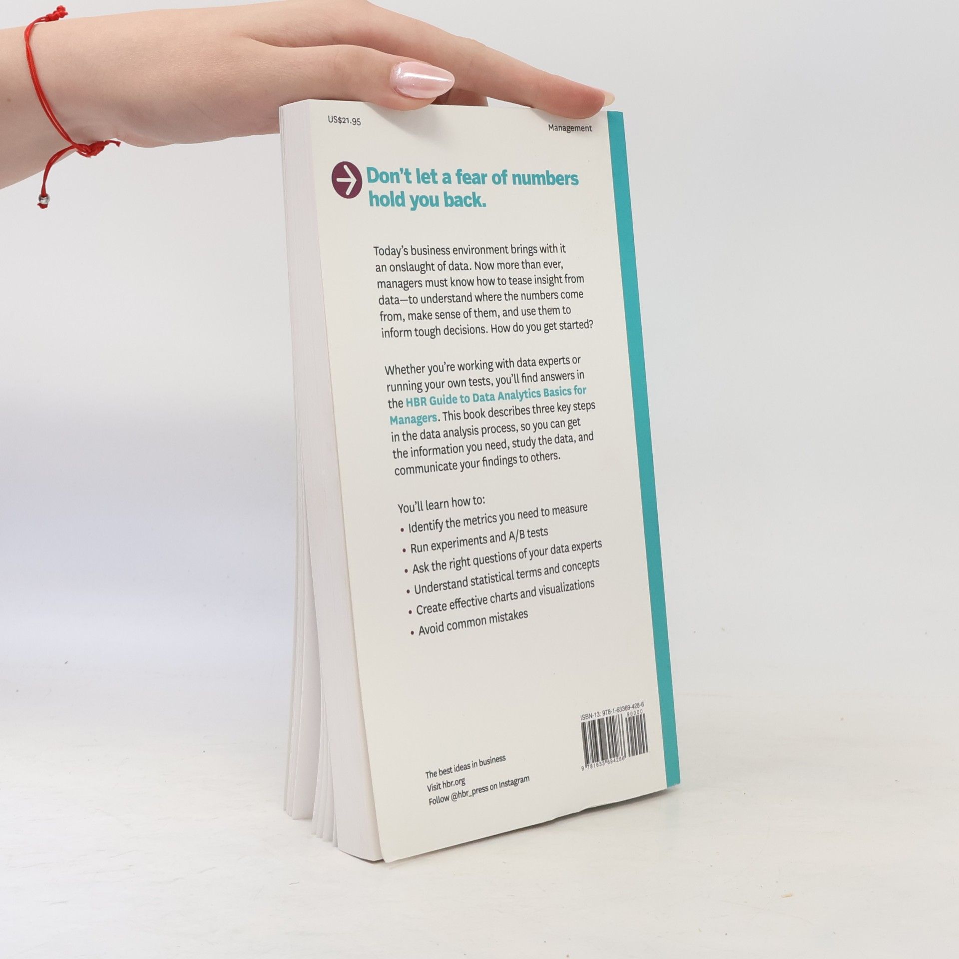 Harvard Business Review HBR Guide Series: HBR Guide to Data Analytics Basics for Managers