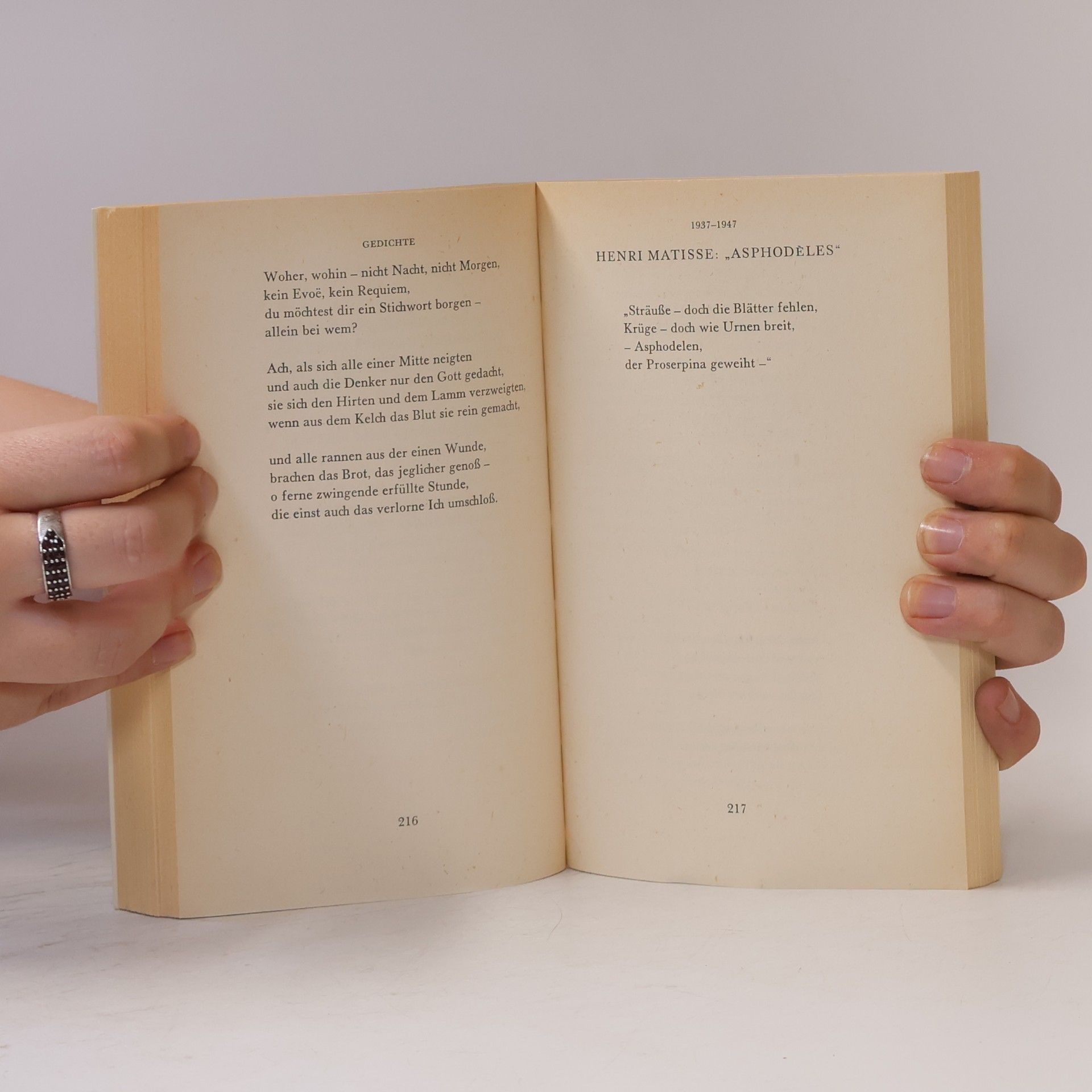 Gottfried Benn Gesammelte Werke 1. Gedichte