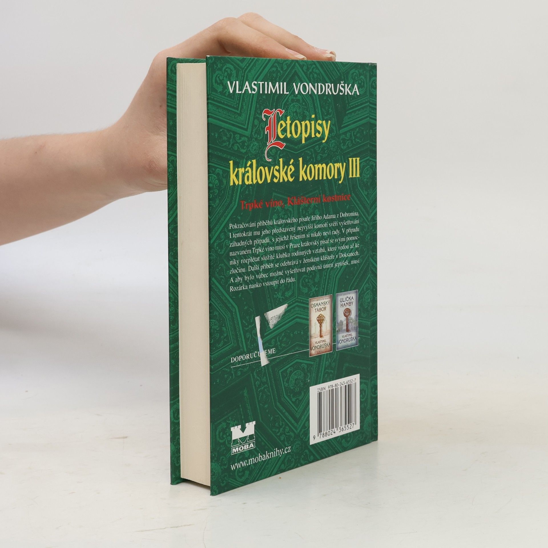 Vlastimil Vondruška Letopisy královské komory 3 (Trpké víno, Klášterní kostnice)