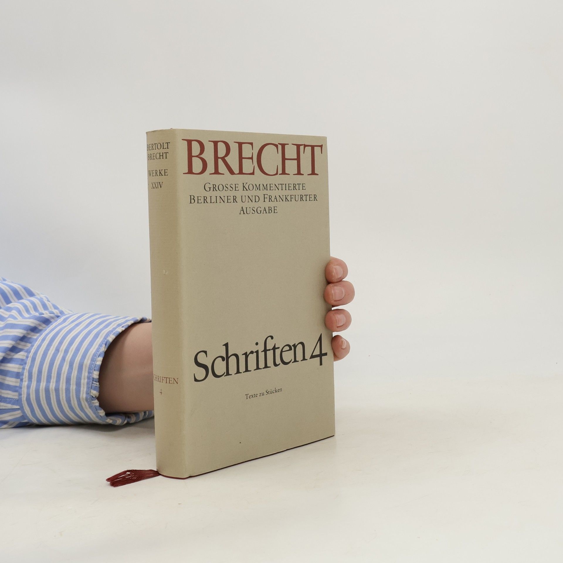 Bertolt Brecht Werke. Große kommentierte Berliner und Frankfurter Ausgabe.: Schriften 4: Große kommentierte Berliner und Frankfurter Ausgabe, Band 24