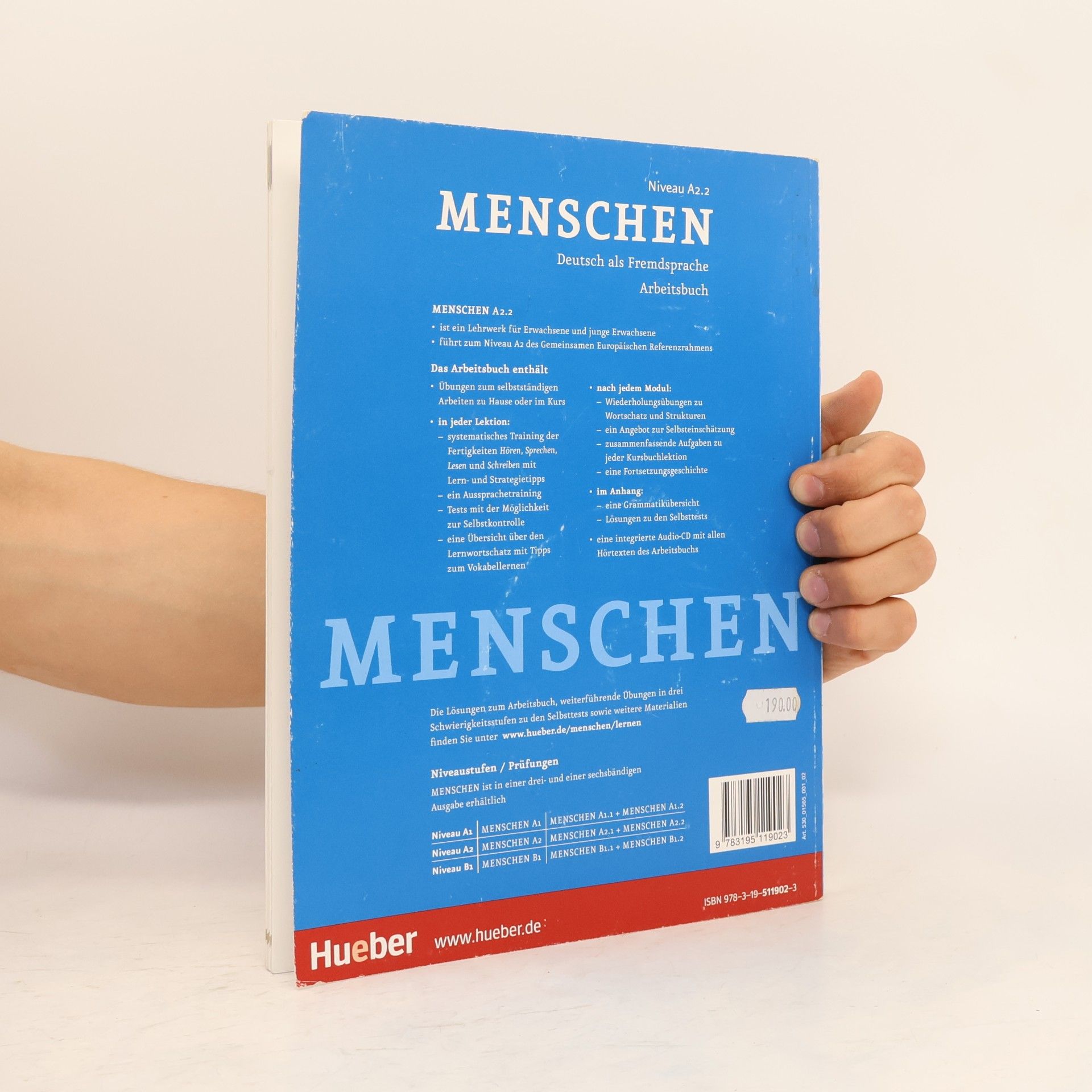Anna Breitsameter Menschen A2.2 : Arbeitsbuch