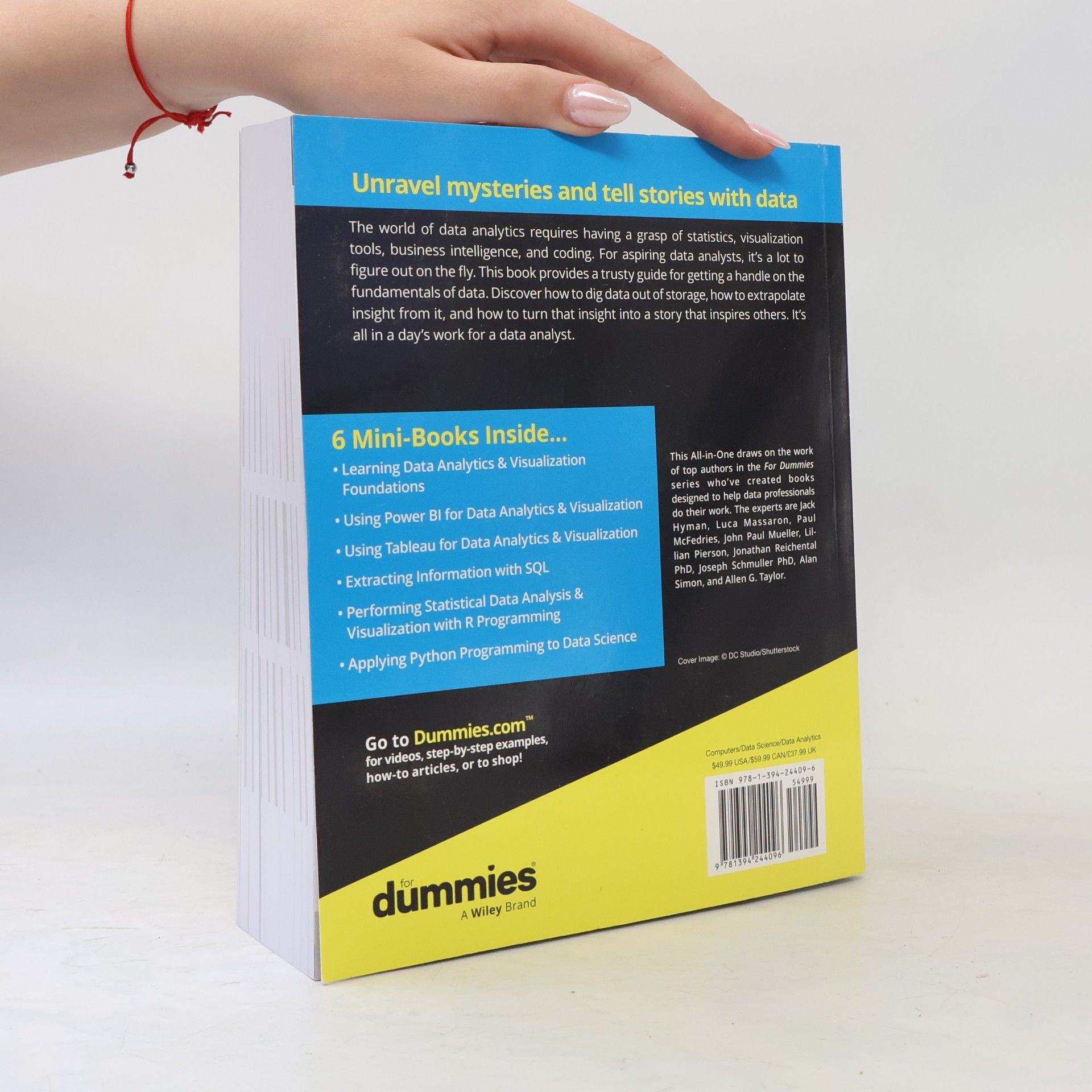 Jack Hyman Data Analytics & Visualization All-in-One For Dummies