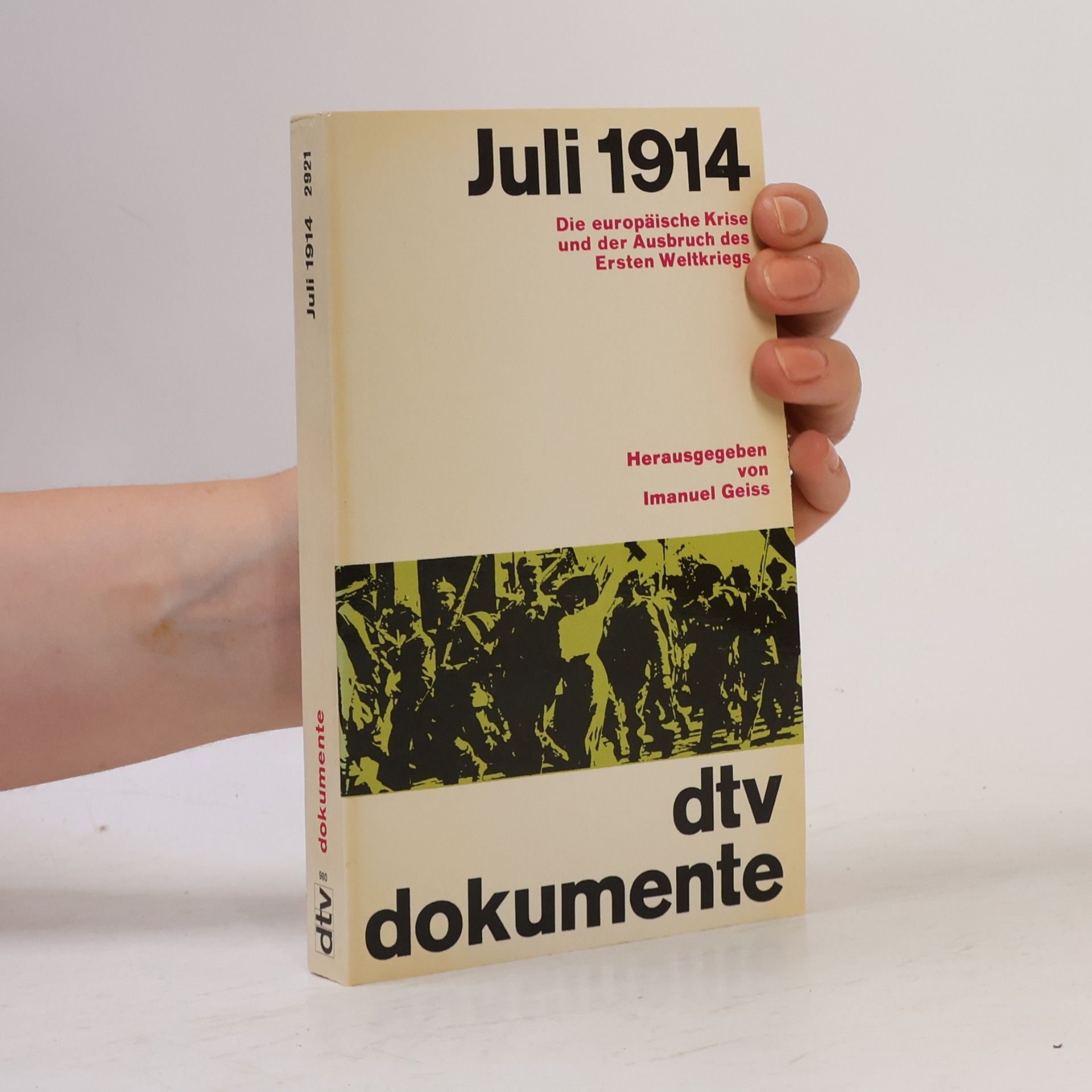 Imanuel Geiss Juli 1914