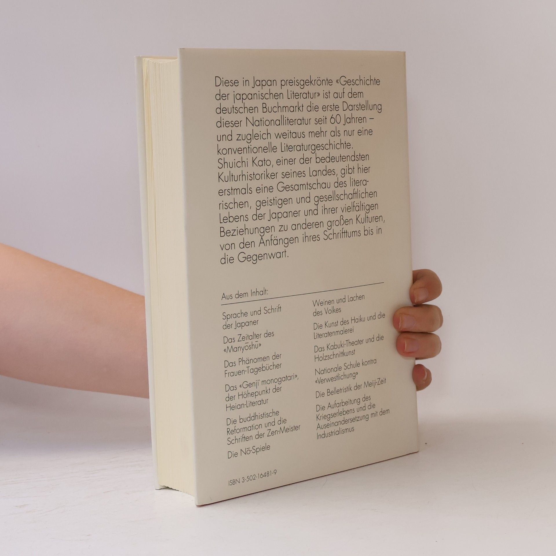 Shūichi Katō Geschichte der japanischen Literatur