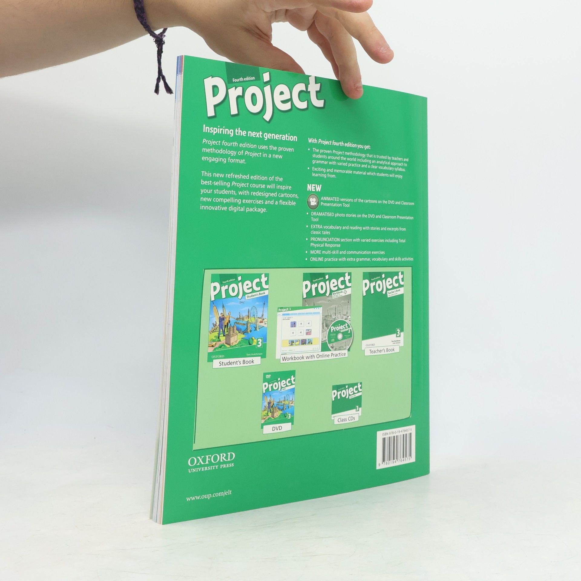 Tom Hutchinson Project: 3. Student's Book