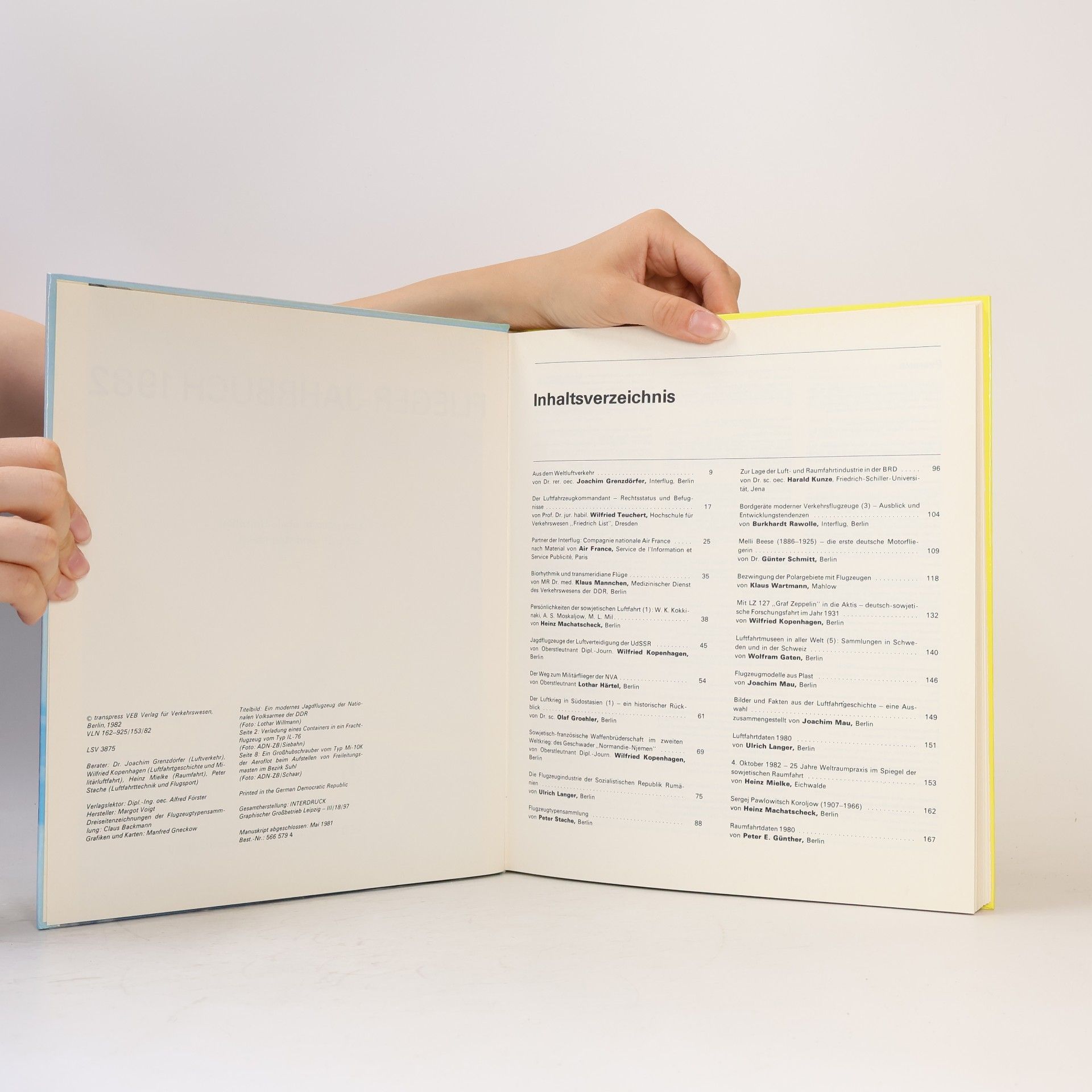 Autorenkollektiv Flieger-Jahrbuch 82