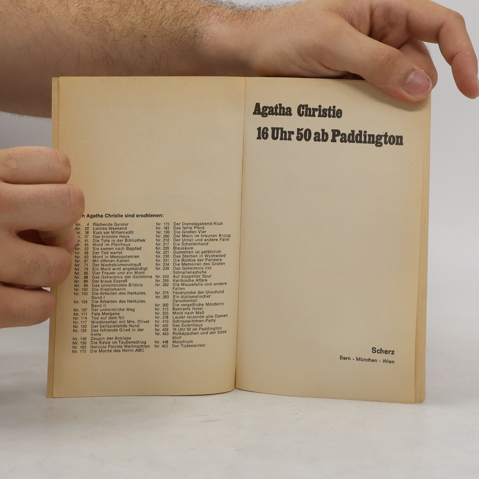 Agatha Christie 16 Uhr 50 ab Paddington
