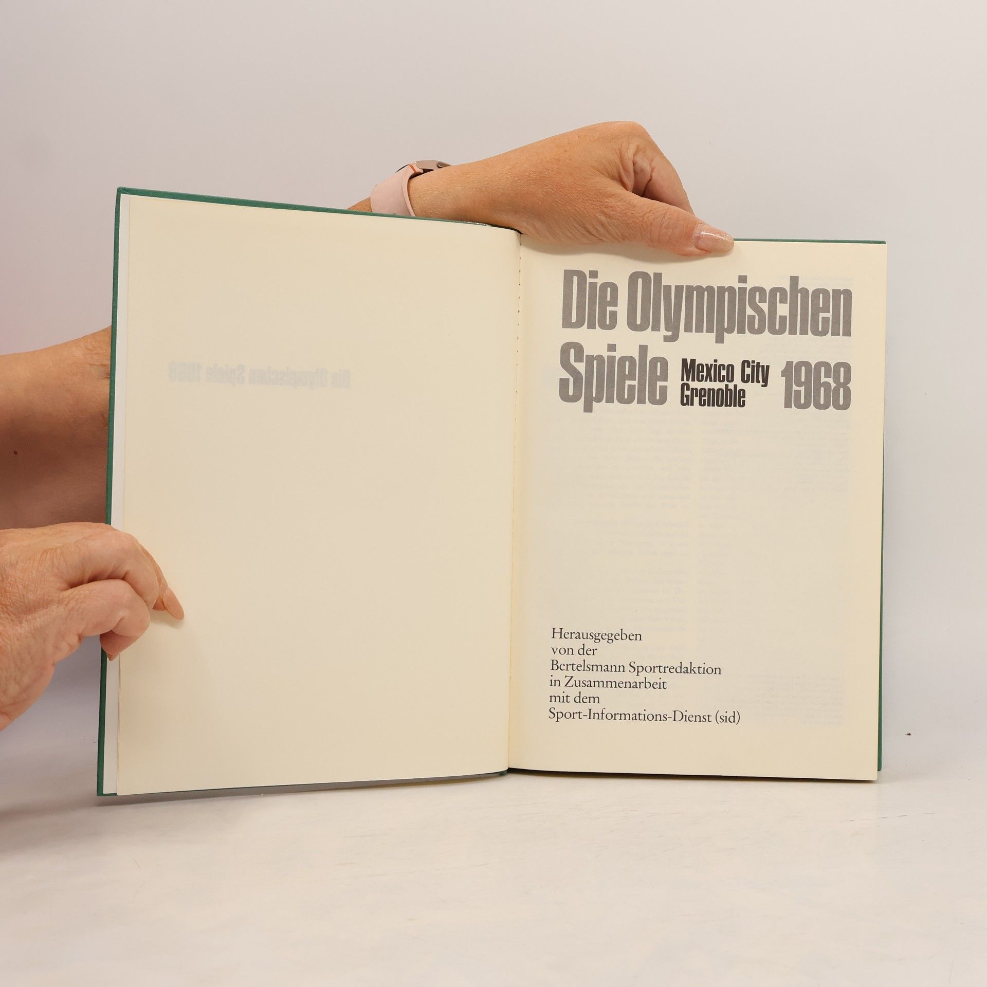 Collectif d'auteurs Die Olympischen Spiele. Mexiko 1968 Grenoble