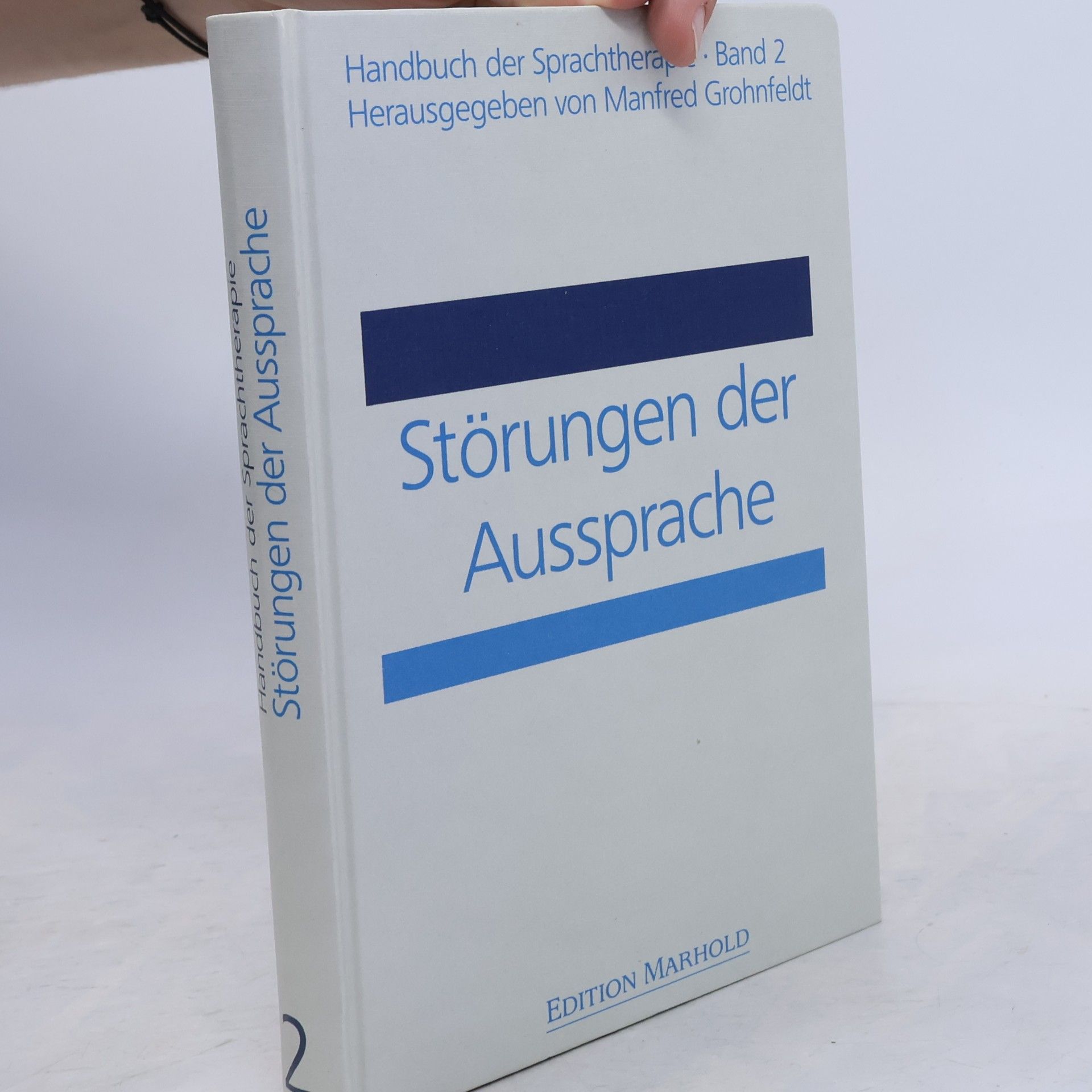 Manfred Grohnfeldt Störungen der Aussprache