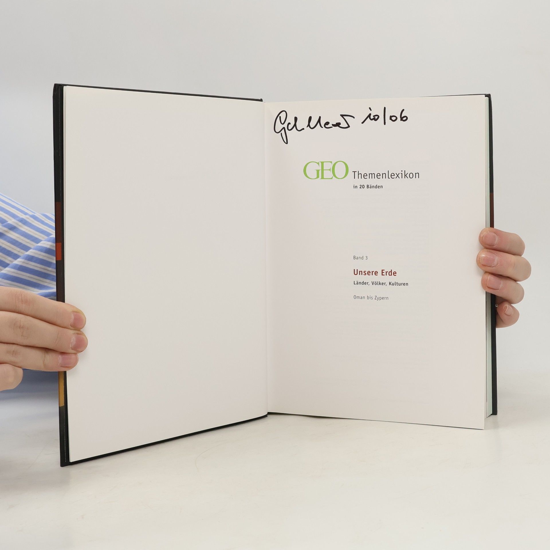 Peter Matthias Gaede GEO-Themenlexikon 3. Unsere Erde