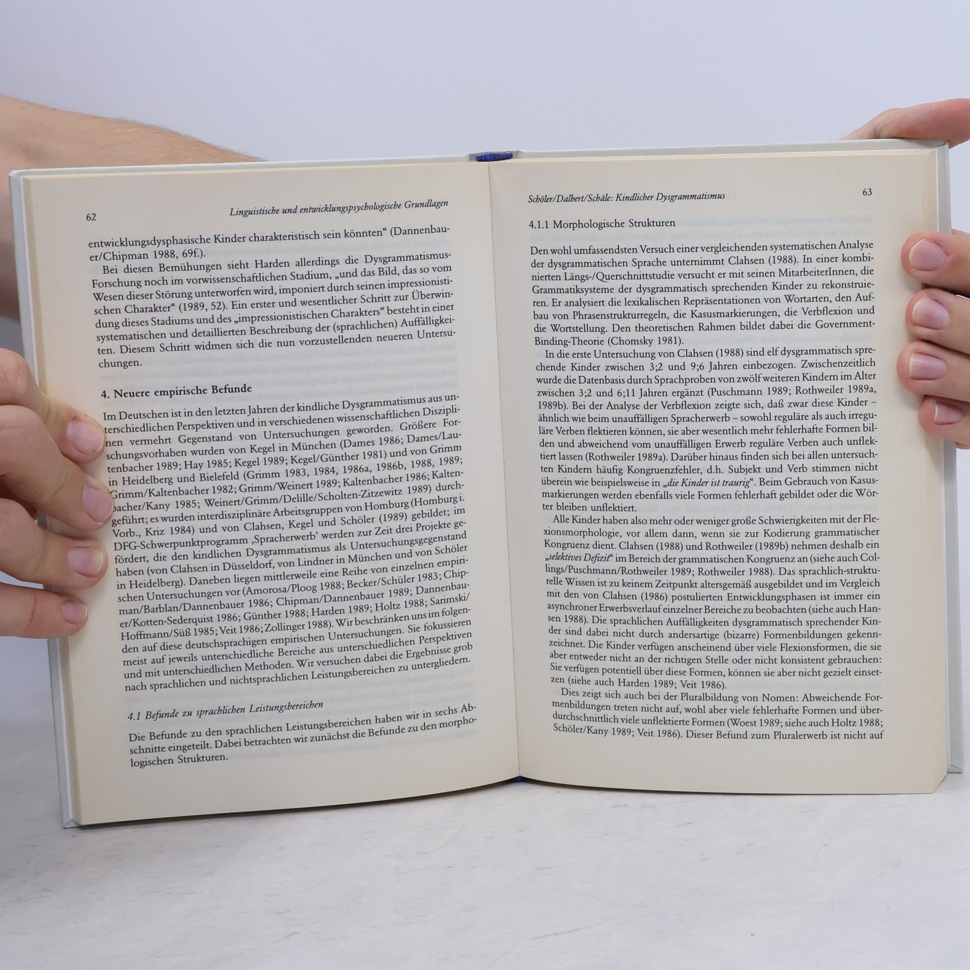 Manfred Grohnfeldt Störungen der Grammatik