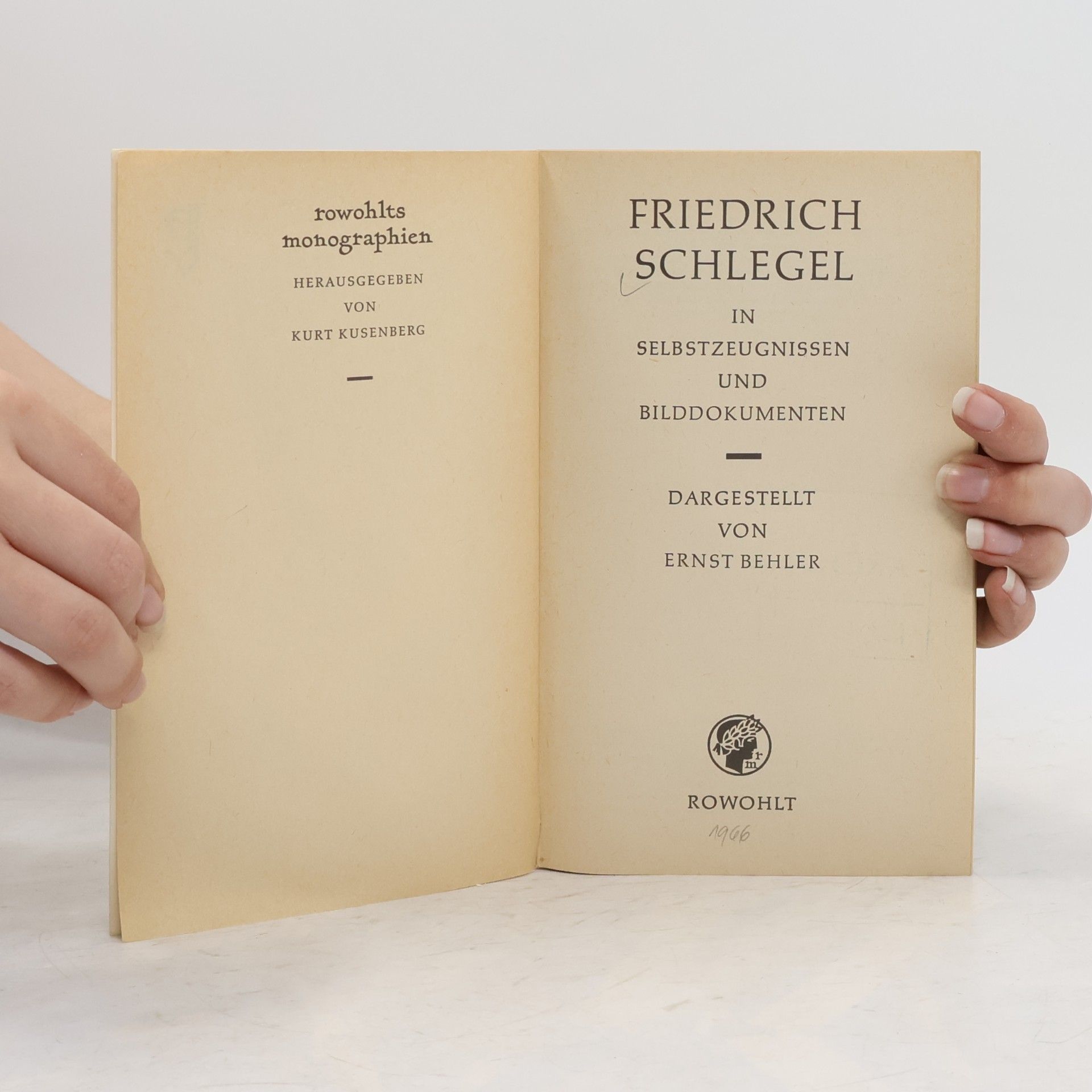 Ernst Behler Friedrich Schlegel