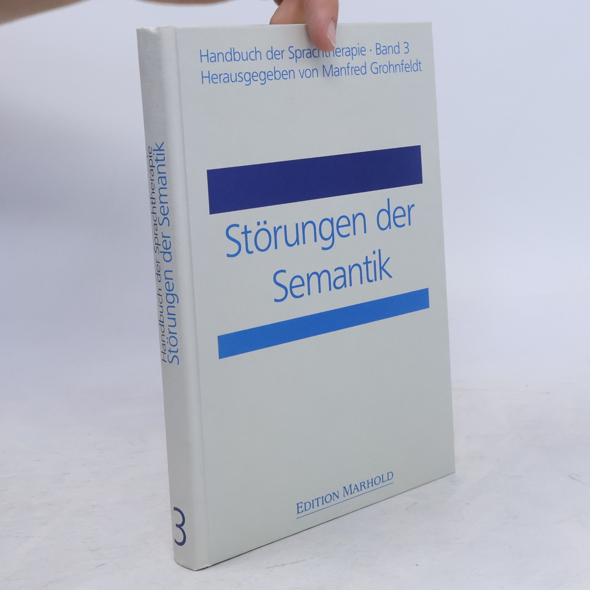 Manfred Grohnfeldt Störungen der Semantik