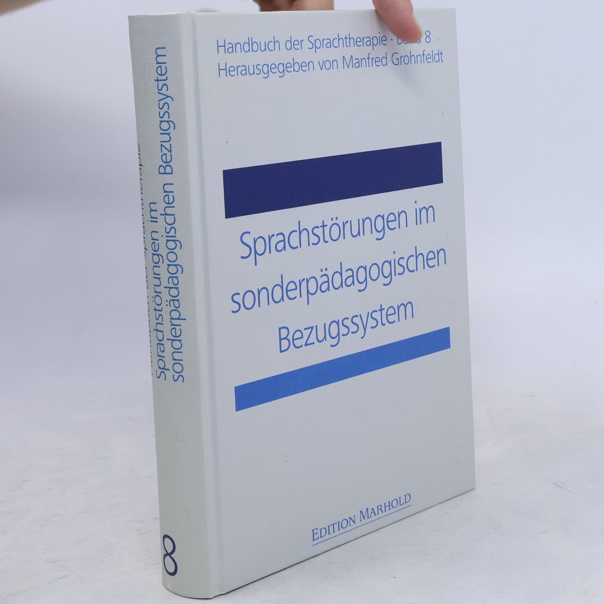 Manfred Grohnfeldt Sprachstörungen im sonderpädagogischen Bezugssystem
