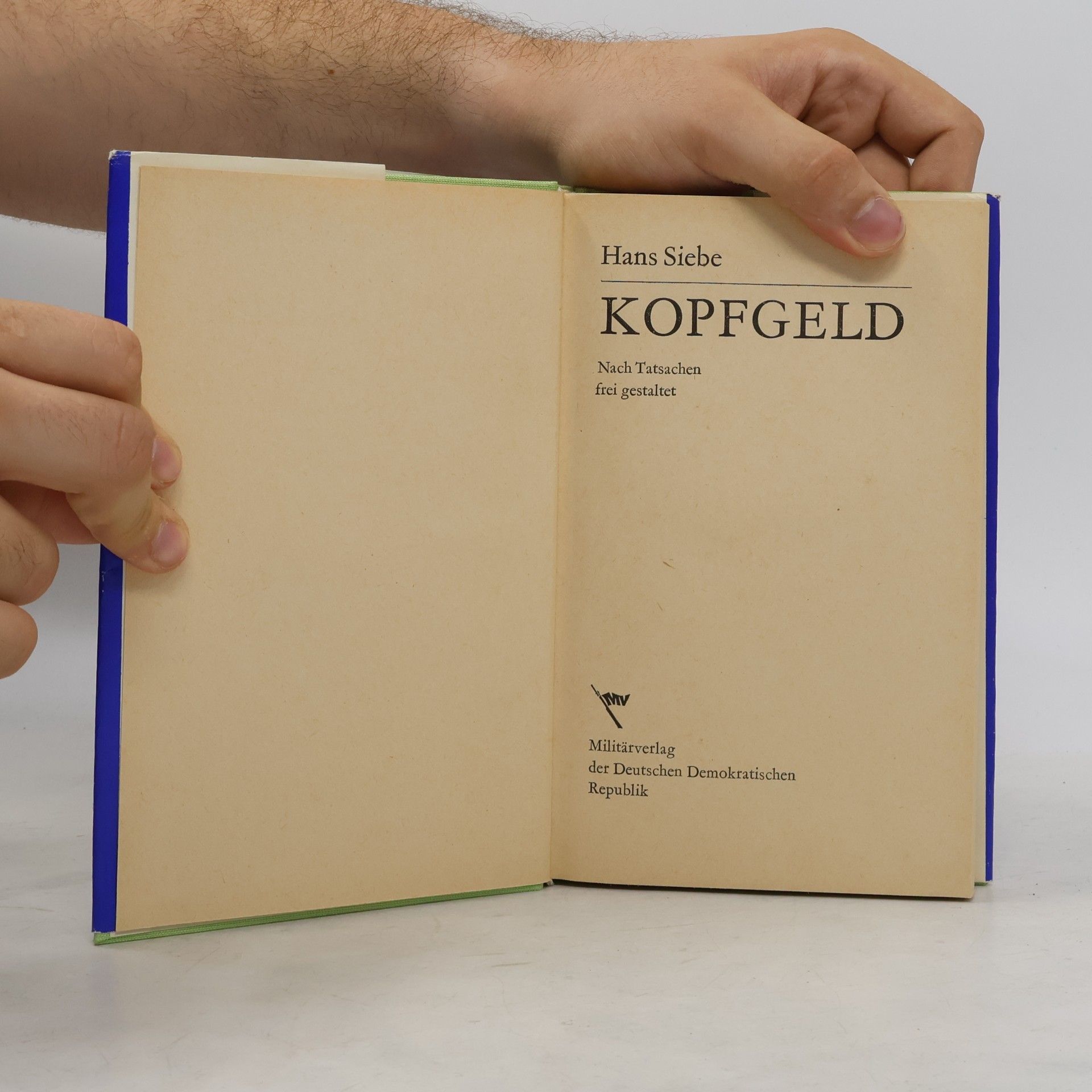 Hans Siebe Kopfgeld