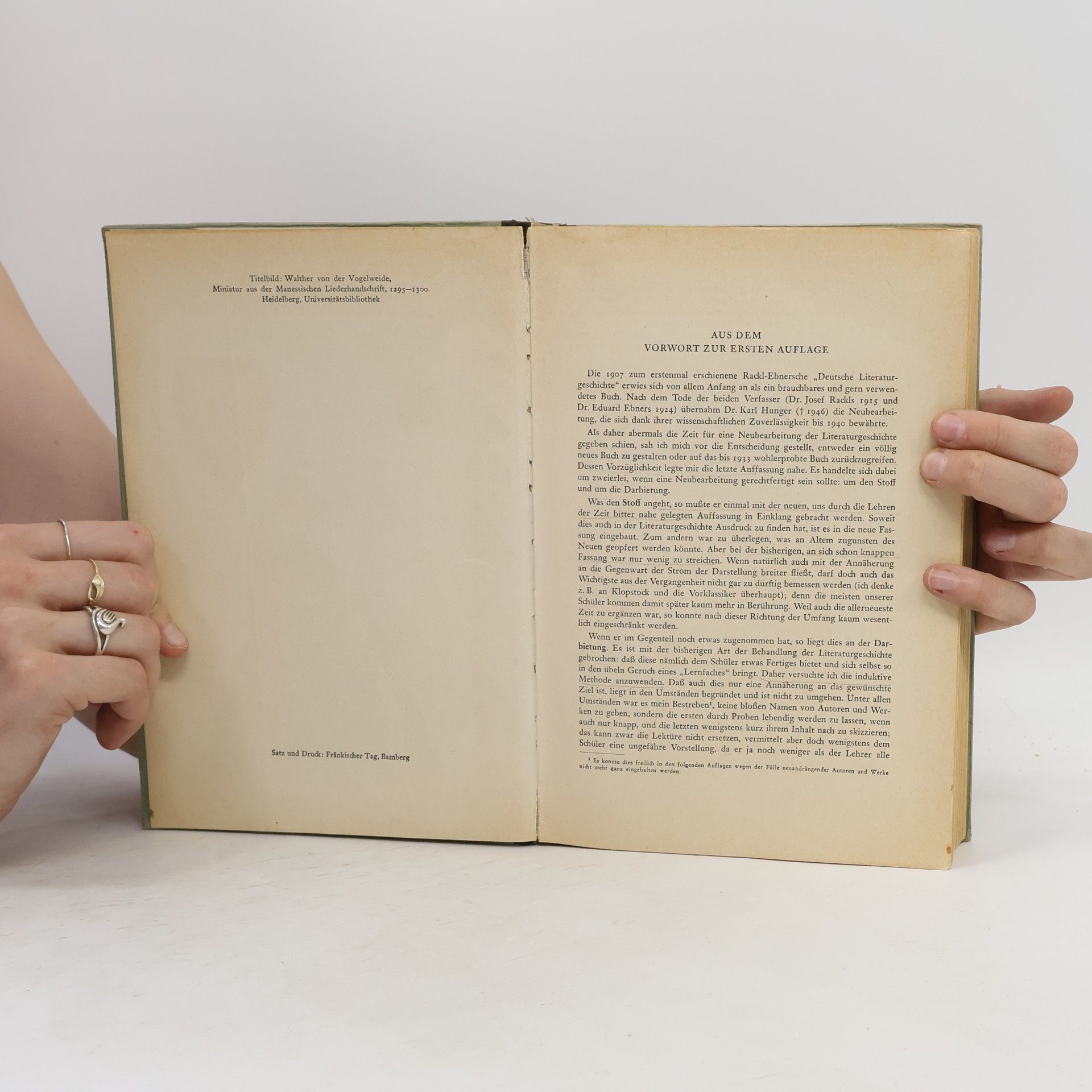 Leo Krell Deutsche Literaturgeschichte