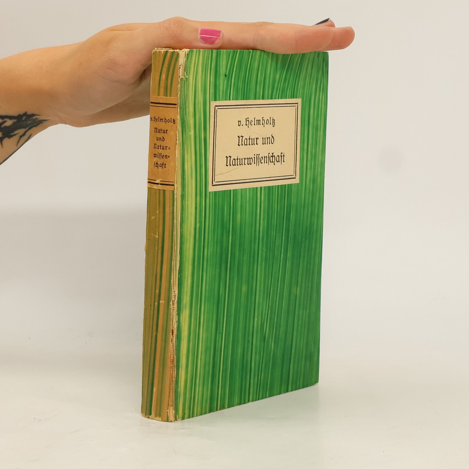 Hermann von Helmholtz Natur und Naturwissenschaft