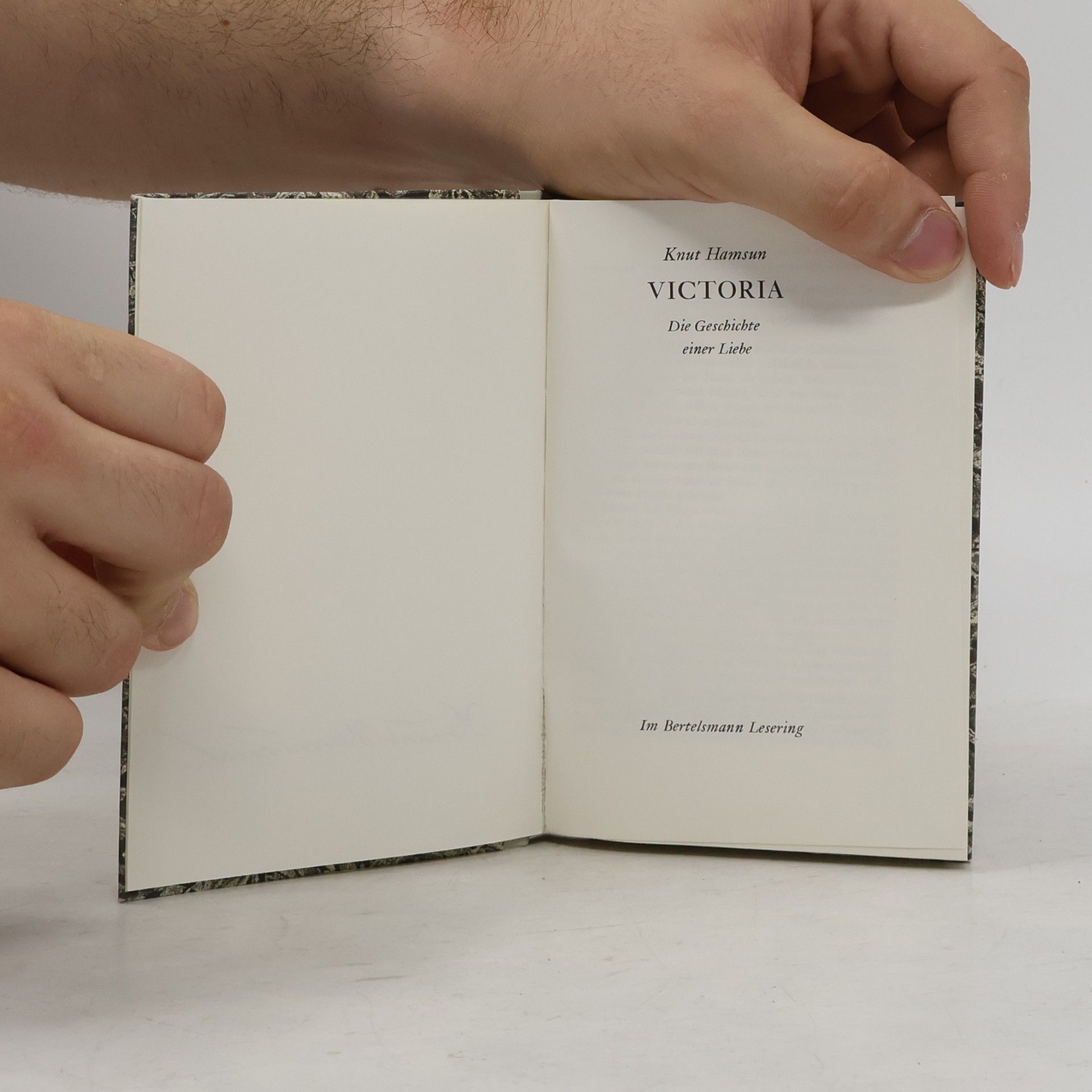 Knut Hamsun Victoria: Die Geschichte einer Liebe