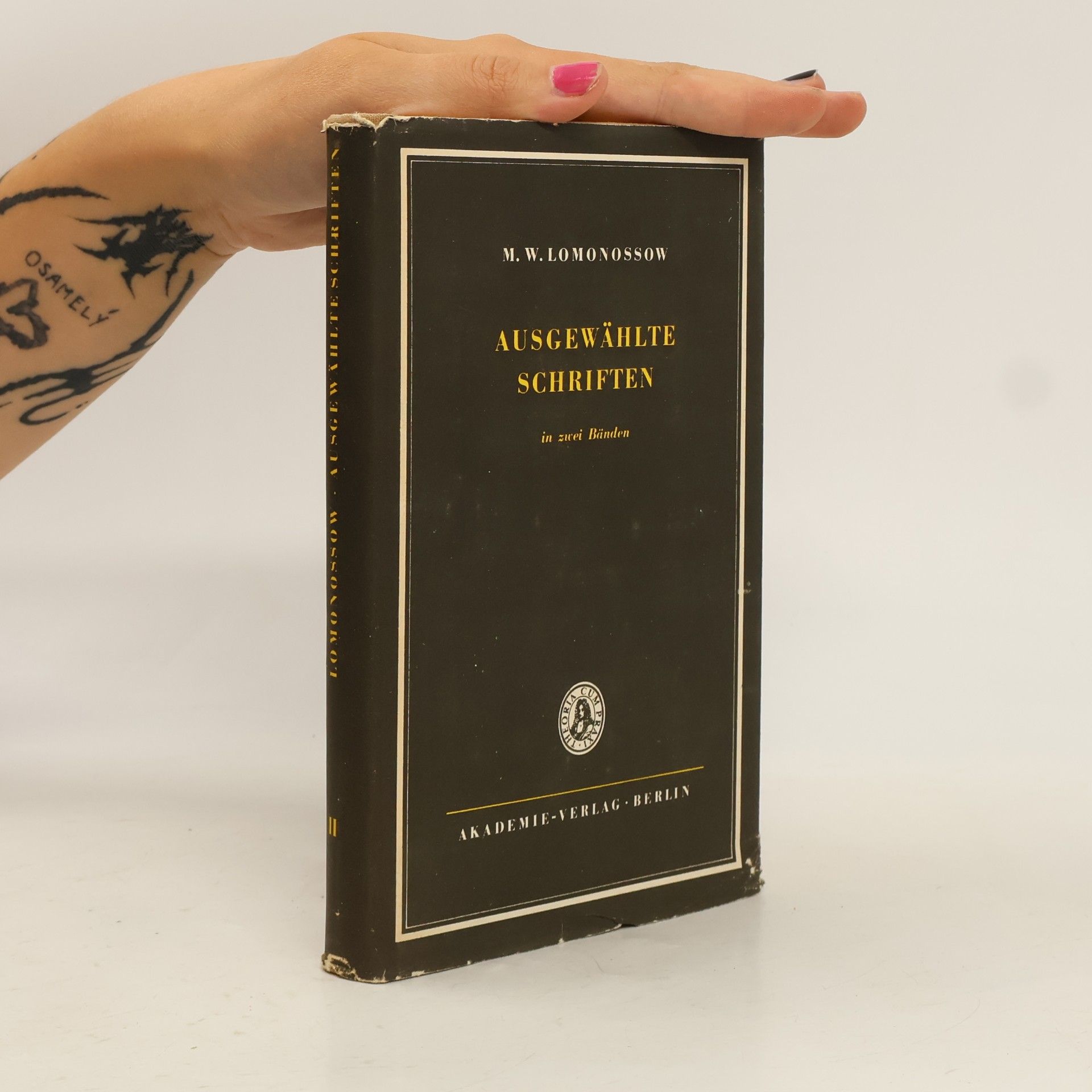 M. W. Lomonossow Ausgewählte Schriften
