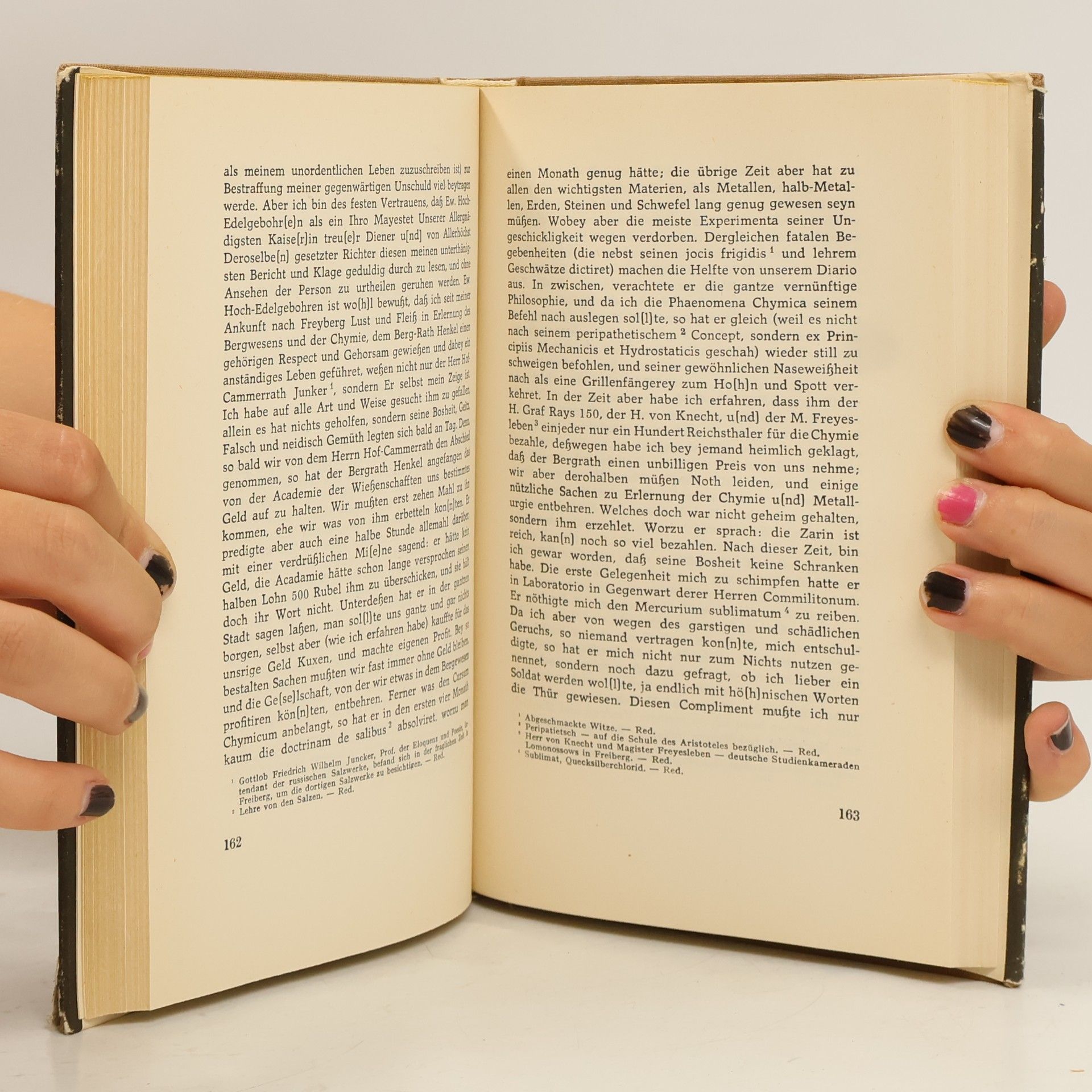 M. W. Lomonossow Ausgewählte Schriften