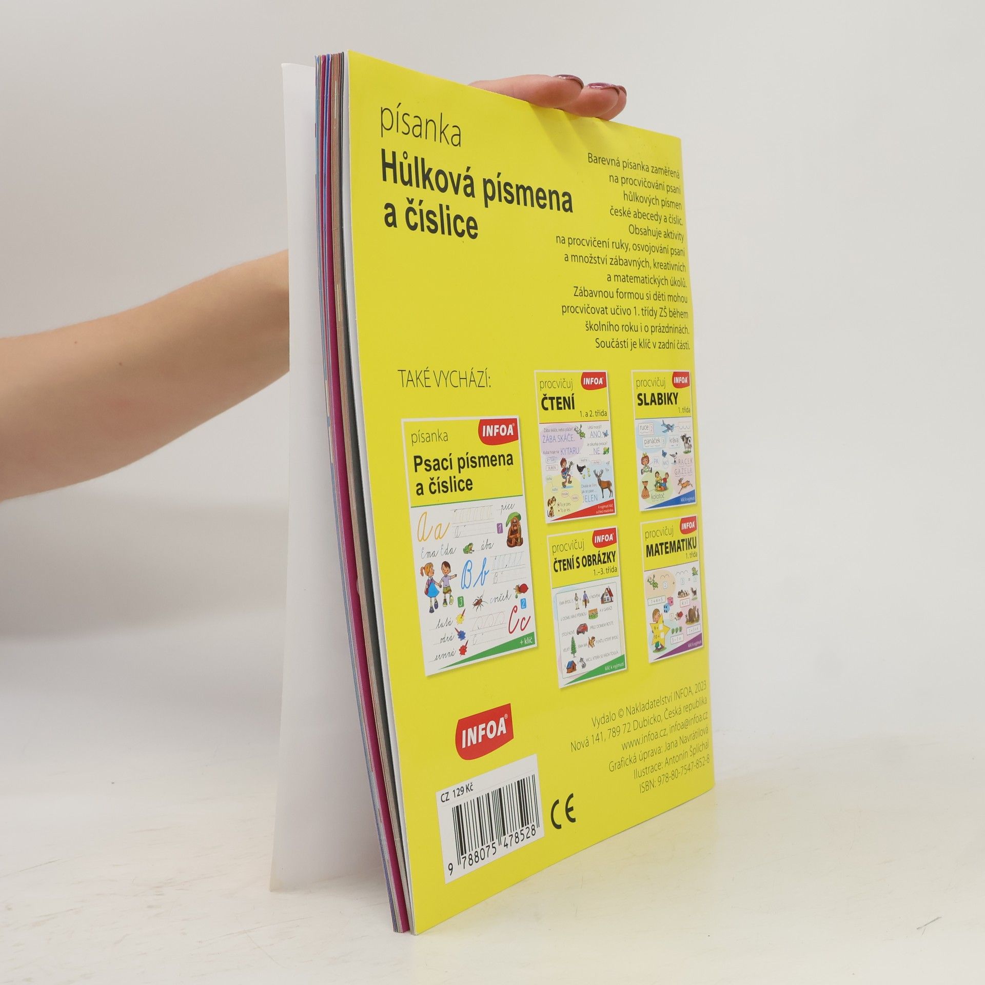 Kolektív autorov Písanka Hůlková písmena a číslice