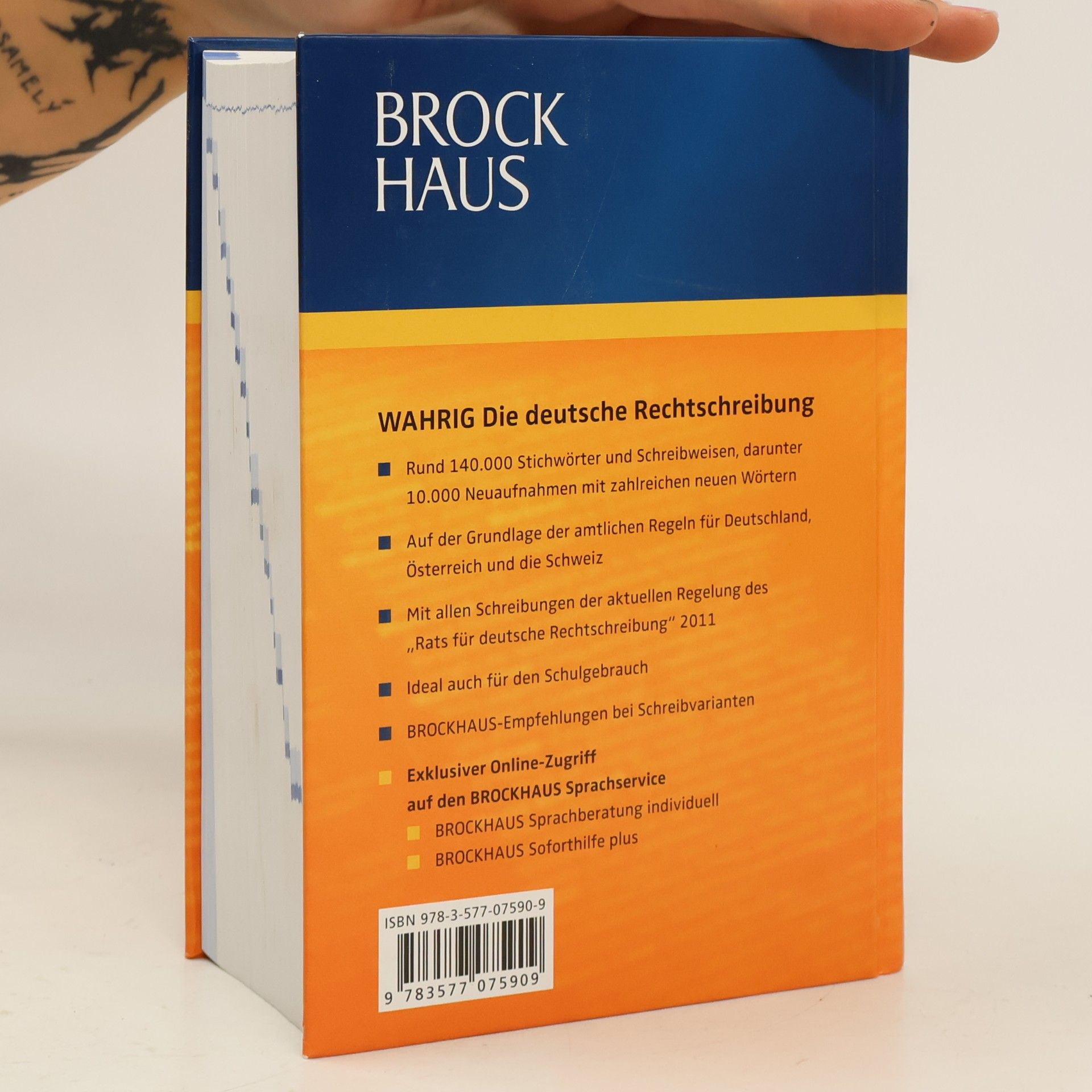 Sabine Krome Brockhaus, Wahrig, Die deutsche Rechtschreibung