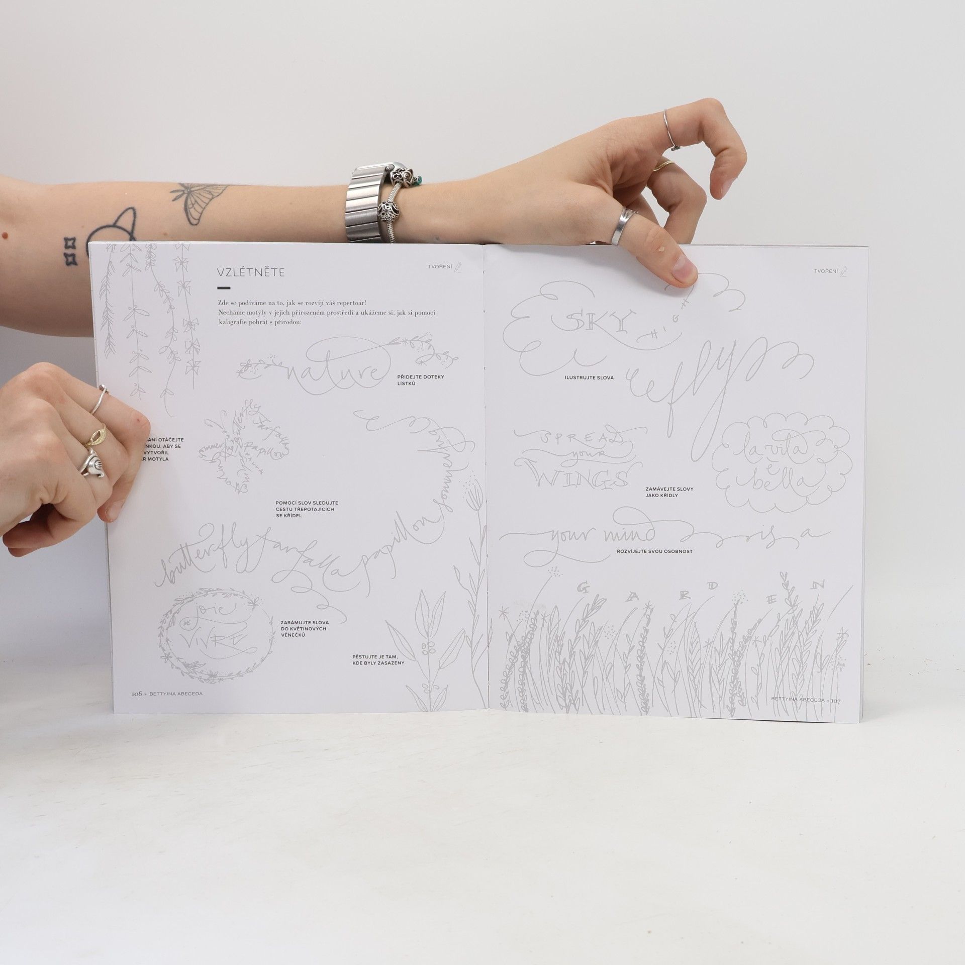 Betty Soldi Kouzlo kaligrafie - Inkoust a inspirace
