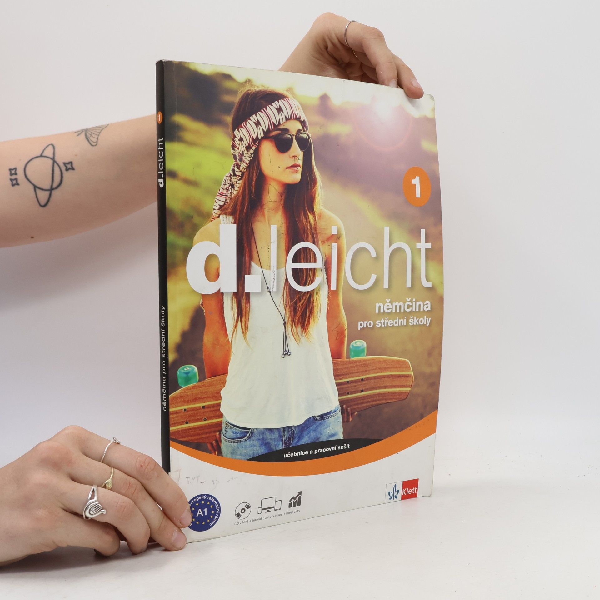Various authors D.leicht: němčina pro střední školy. Učebnice a pracovní zešit 1