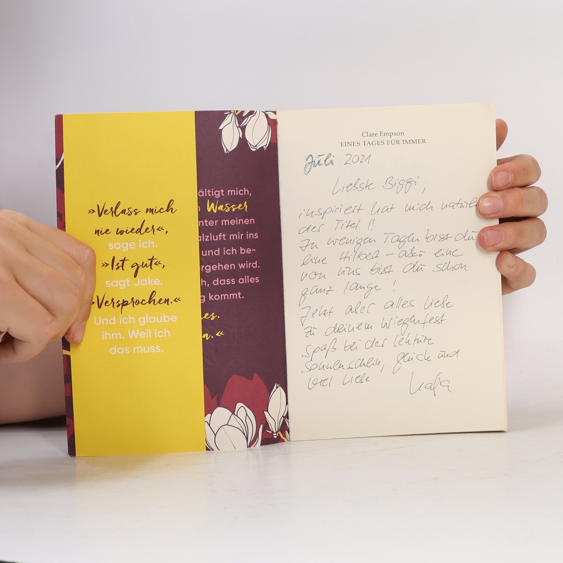 Clare Empson Eines Tages für immer