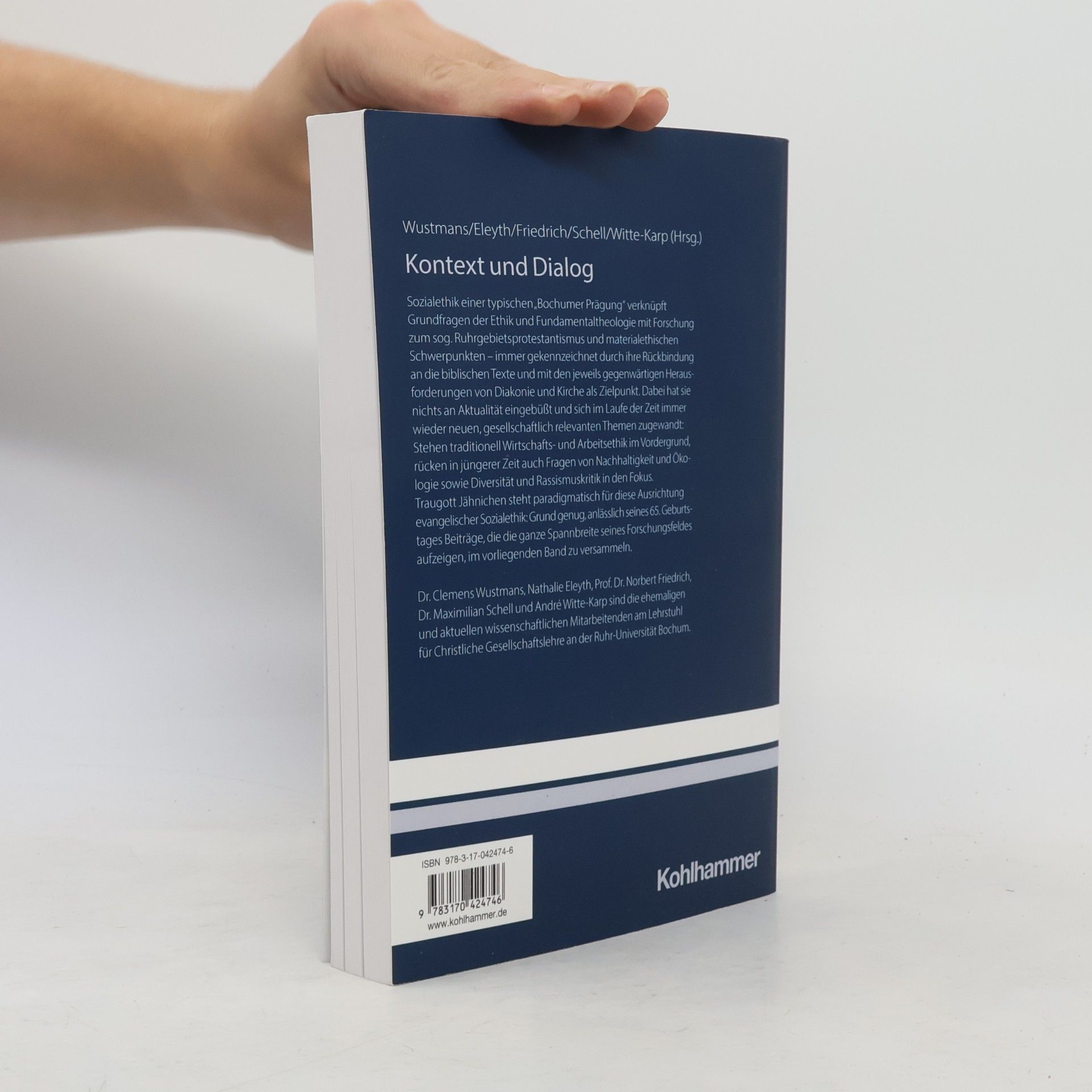 Andre Witte-Karp Ethik – Grundlagen und Handlungsfelder - 21: Kontext und Dialog