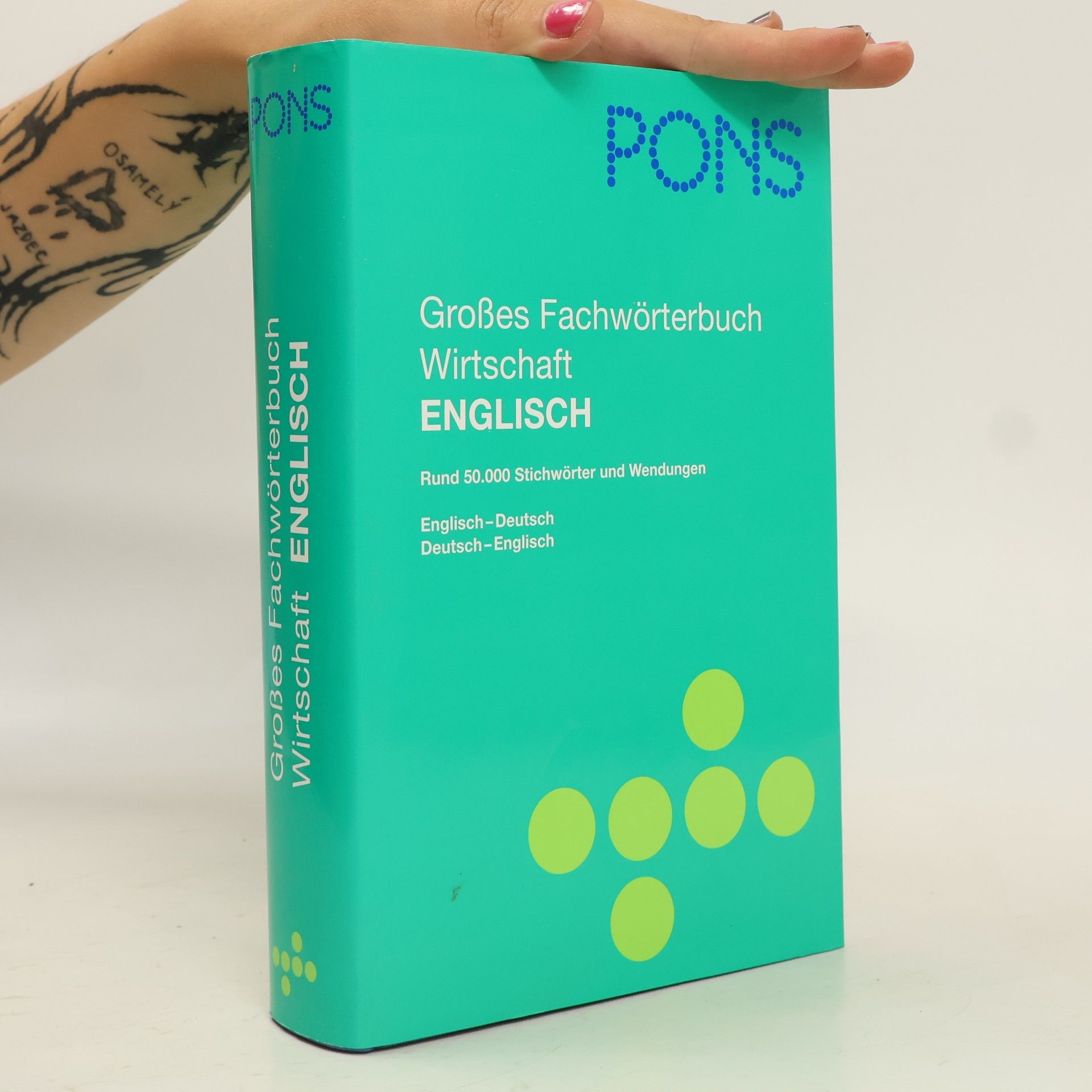 Peter Hodgson Collin PONS Großes Fachwörterbuch Englisch-Deutsch, Deutsch-Englisch