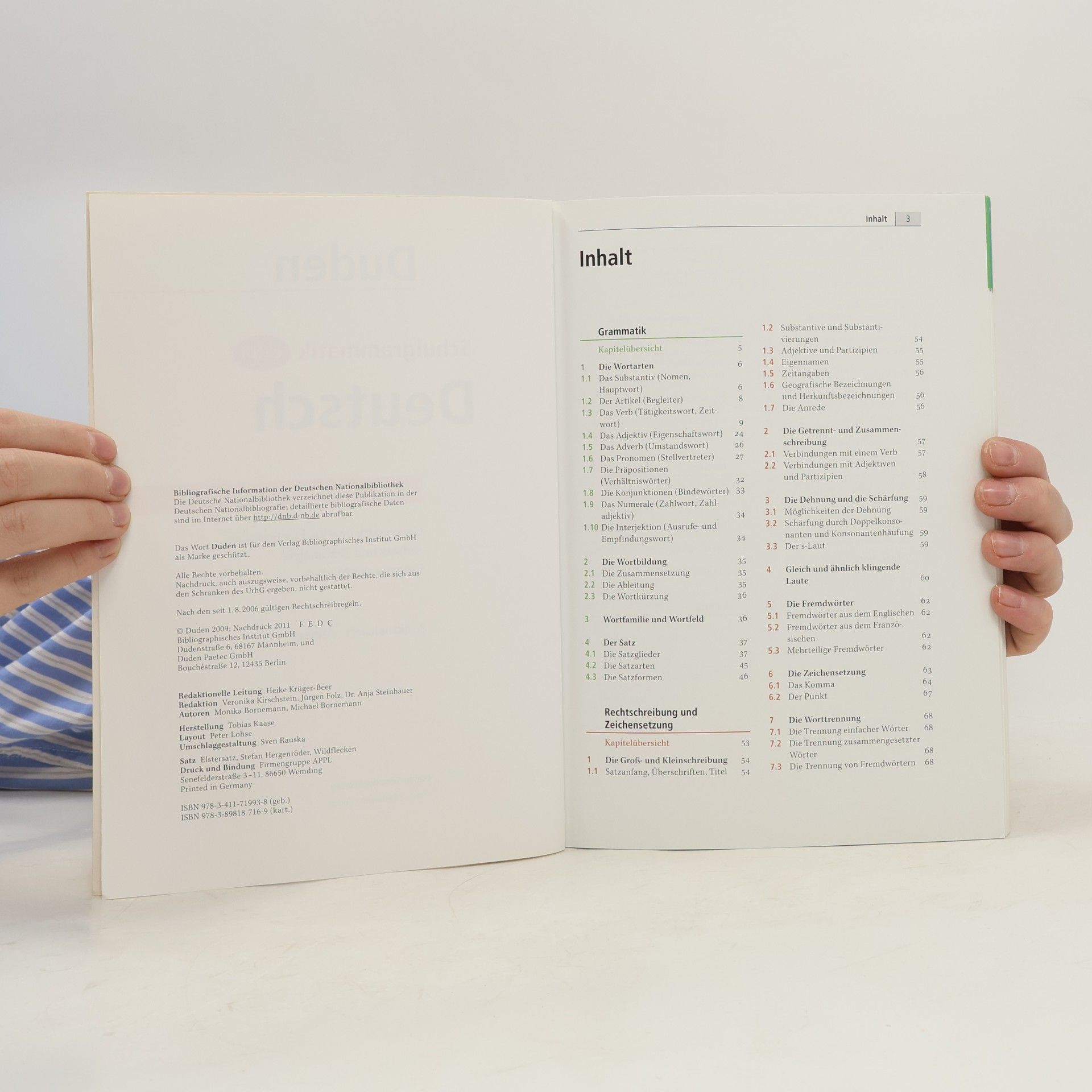 Monika Bornemann Duden, Schulgrammatik extra Deutsch