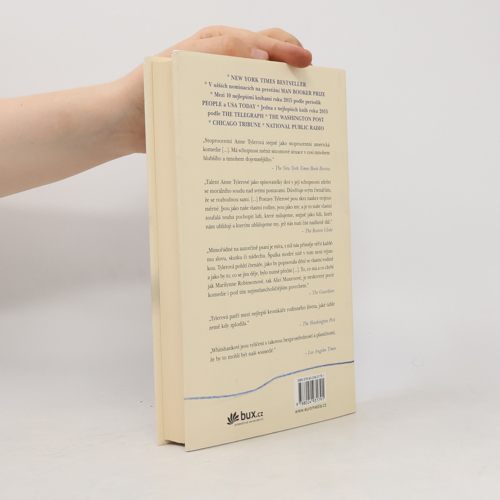 Anne Tyler Špulka modré nitě