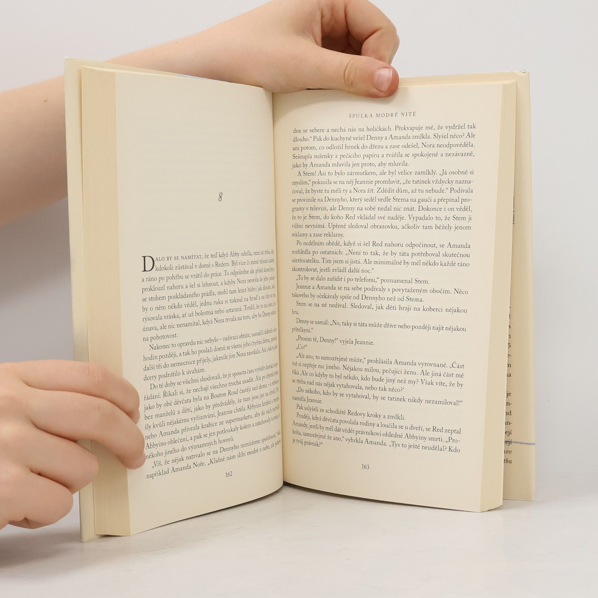 Anne Tyler Špulka modré nitě
